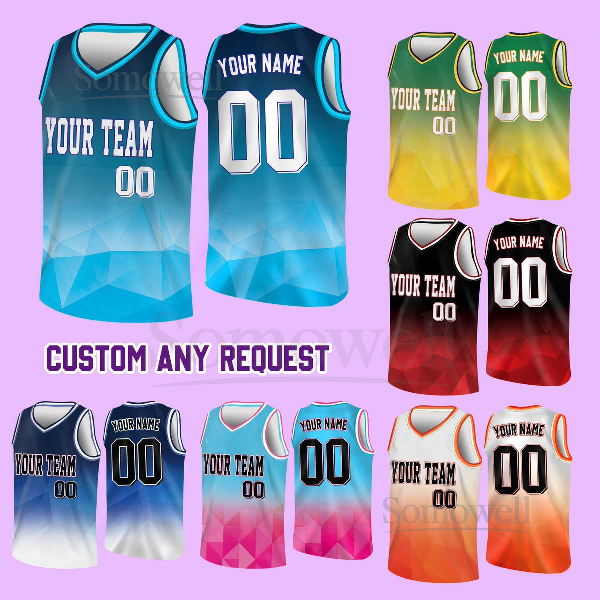 Custom Basketball Jersey Team Name Number Personalized Youth Kid Basketball Jersey Game Day Outfit Kids Birthday Jersey Toddler Jersey_129