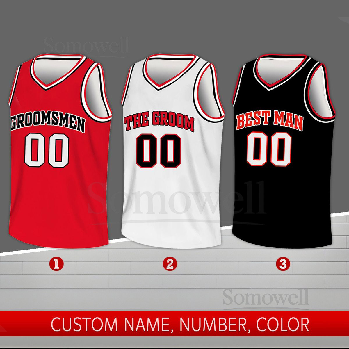 Custom Groom Groomsmen Basketball Jersey Personalized Best Man Jersey Basketball Jersey For Engagement Wedding Bachelor Party Jersey_173