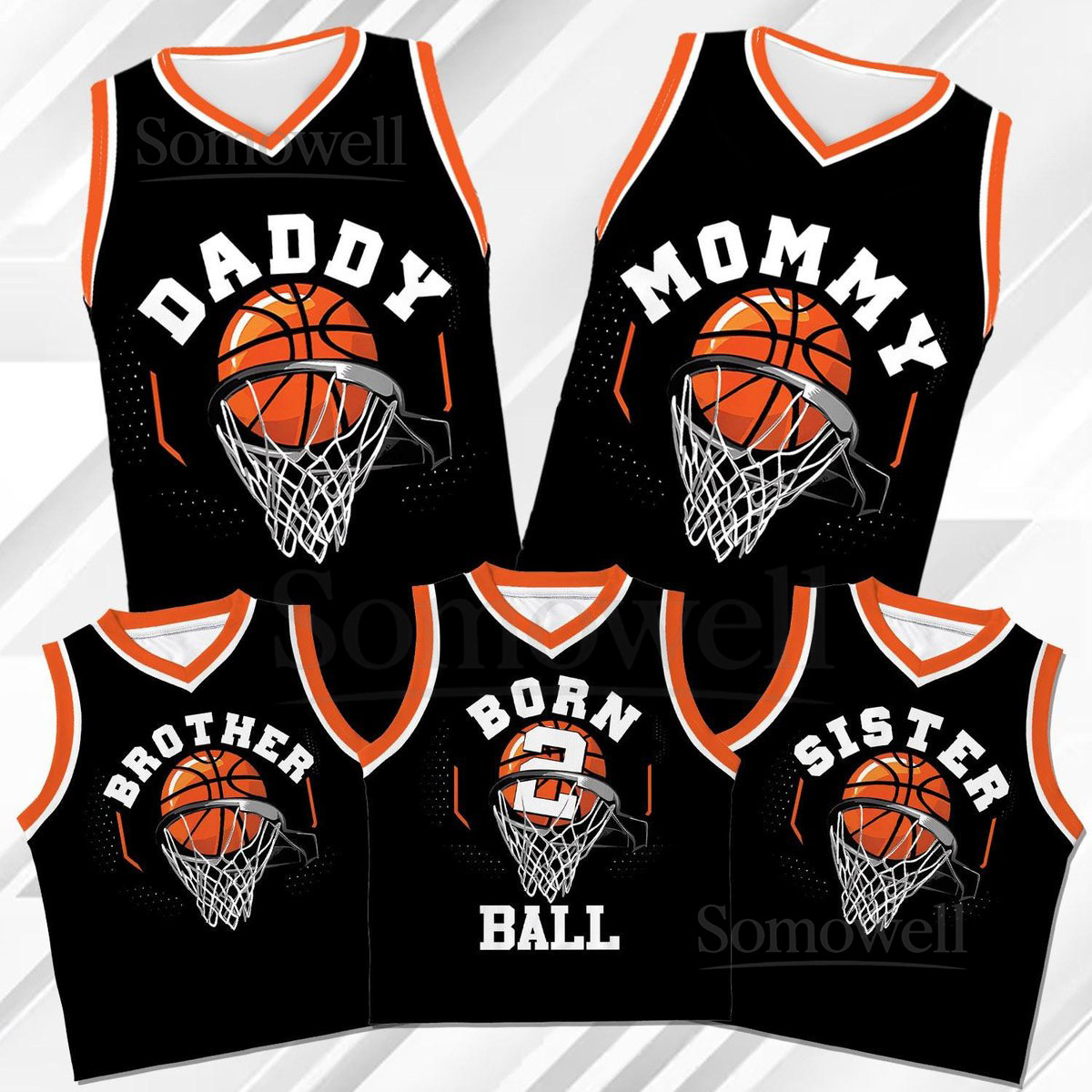 Custom Daddy Mommy Of Rookie Basketball Jersey Personalized Rookie Of The Year Kid Basketball Jersey Game Day Outfit Kids Birthday Jersey_163