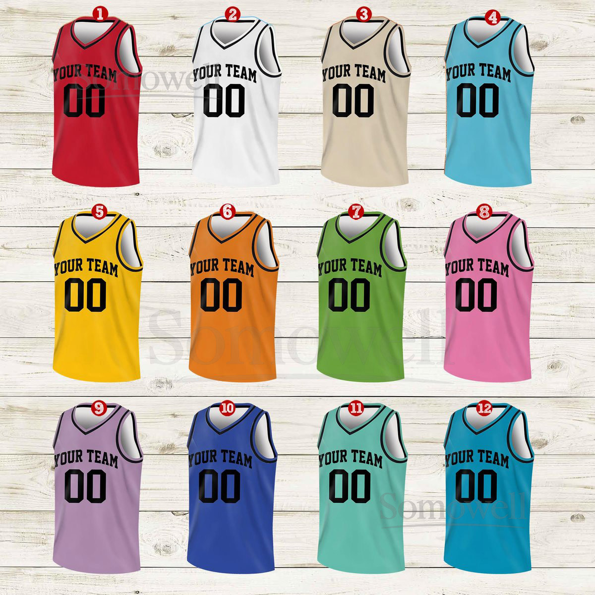 Custom Basketball Jersey Team Name Number Personalized Youth Kid Basketball Jersey Game Day Outfit Kids Birthday Jersey Toddler Jersey_119
