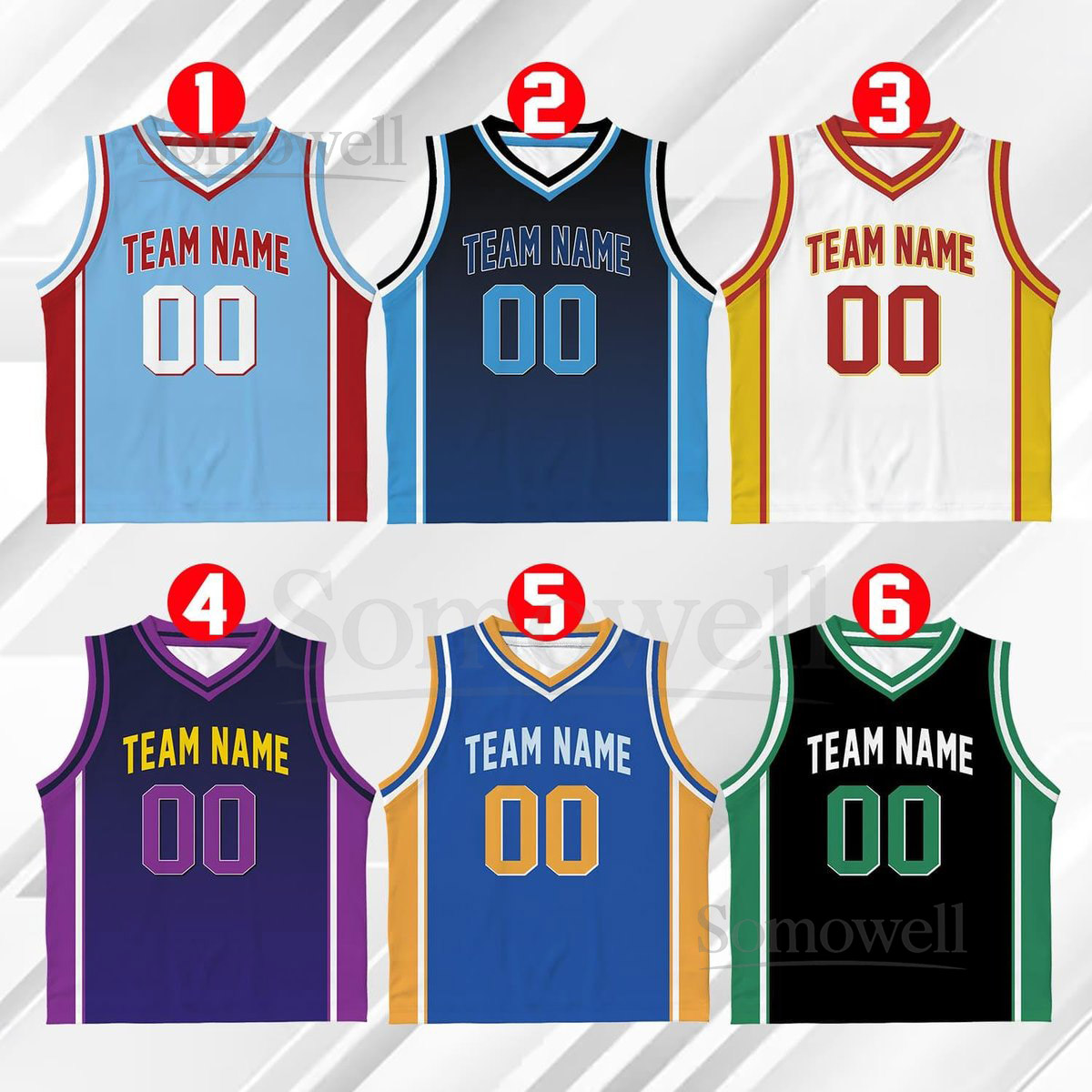 Custom Basketball Jersey Team Name Number Basketball Jersey Team Game Day Outfit Basketball Jersey for Basketball Fan Lovers Players_072