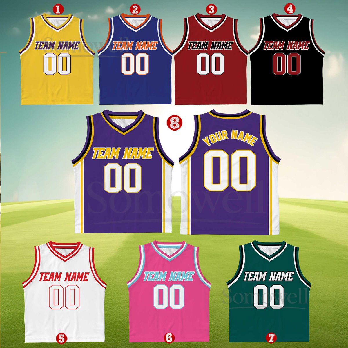 Custom Basketball Jersey Team Name Number Personalized Youth Kid Basketball Jersey Game Day Outfit Kids Birthday Jersey Toddler Jersey_134