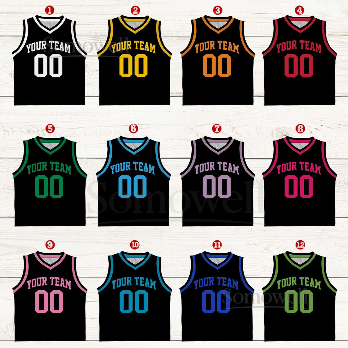Custom Basketball Jersey Team Name Number Personalized Youth Kid Basketball Jersey Game Day Outfit Kids Birthday Jersey Toddler Jersey_103