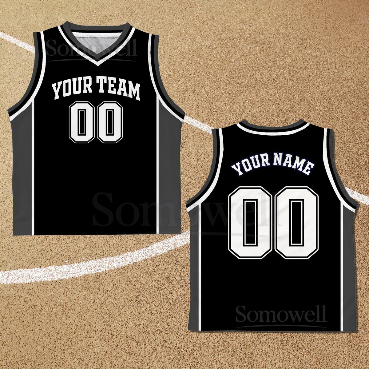 Custom Basketball Jersey Team Name Number Personalized Youth Kid Basketball Jersey Game Day Outfit Kids Birthday Jersey Toddler Jersey_109