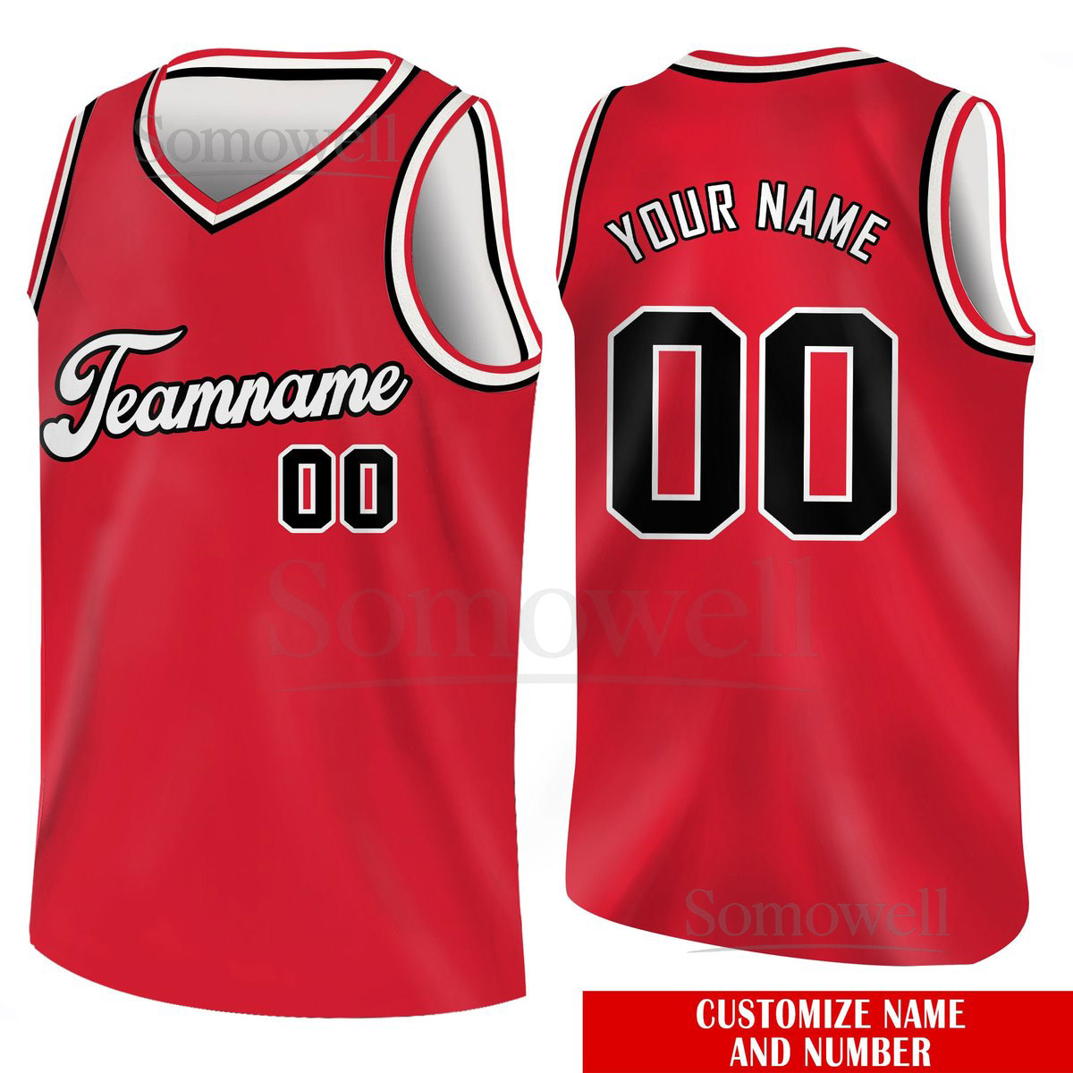 Custom Basketball Jersey Team Name Number Basketball Jersey Team Game Day Outfit Basketball Jersey for Basketball Fan Lovers Players_042