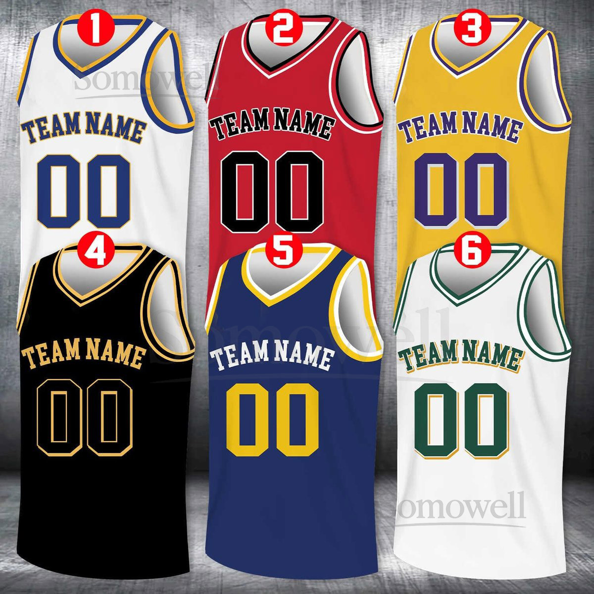 Custom Basketball Jersey Team Name Number Personalized Adult Youth Kid Jersey Game Day Outfit Kids Birthday Jersey Toddler Jersey_095