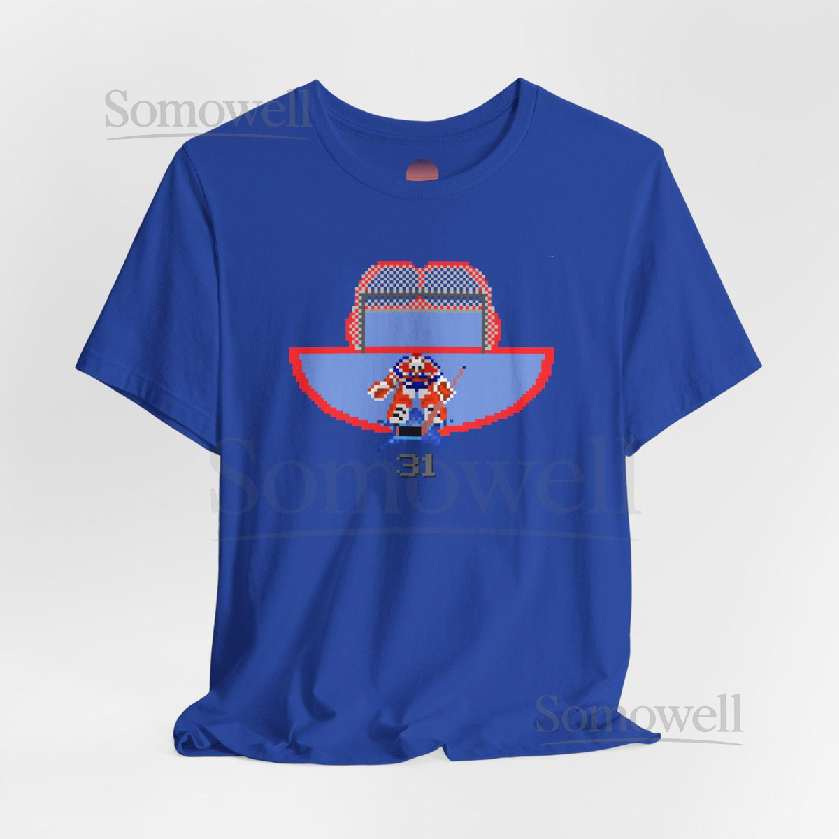Grant Fuhr crease T-Shirt Canada Fuhr 8-Bit T-Shirt Hockey retro T-Shirt Fuhr Oilers T-Shirt Edmonton Oilers T-Shirt Unisex NHL94_176
