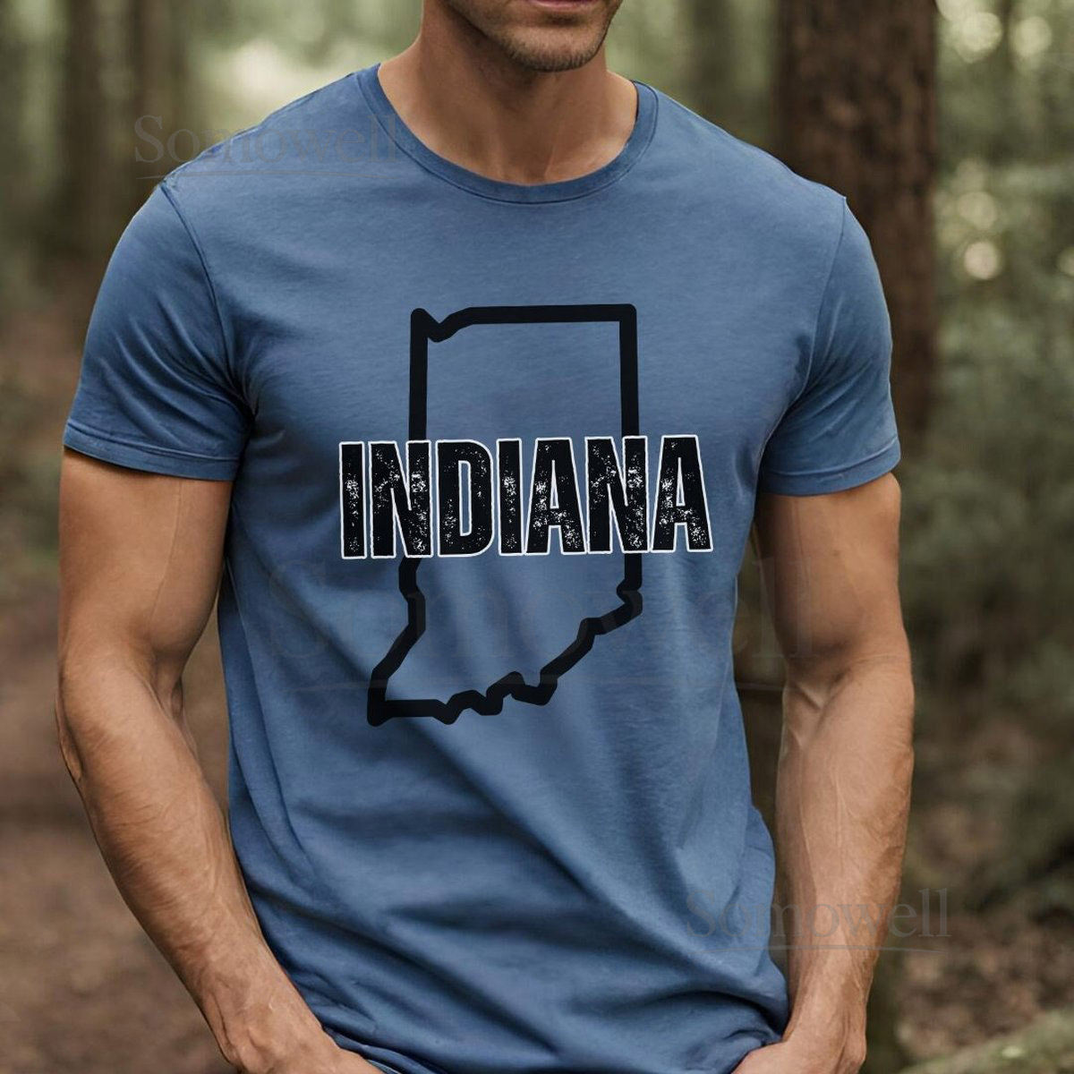 Indiana Tshirt Indiana State T-Shirt Indiana Shirts Midwest Graphic Tee Shirt Indiana Lover Tshirt Indiana Gift Souvenir _443