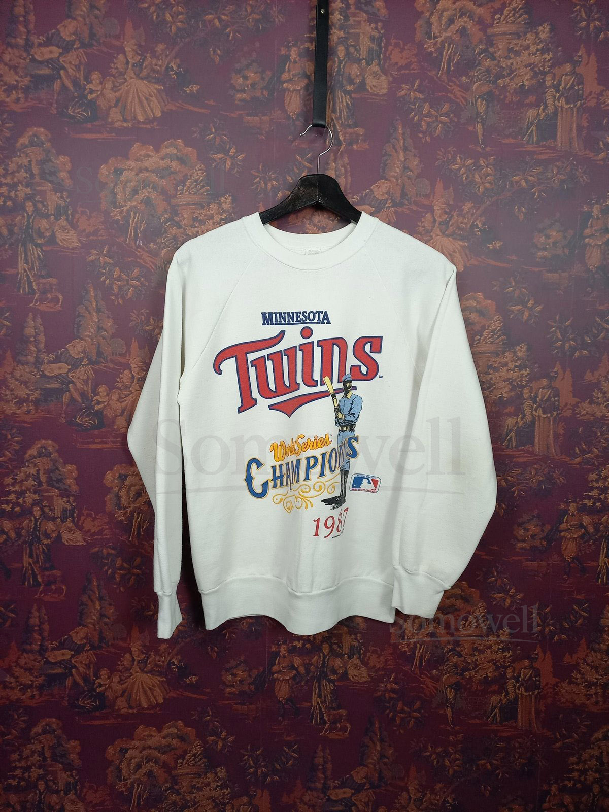 1987 Minnesota Twins World Champions vintage crew neck sweatshirt_6