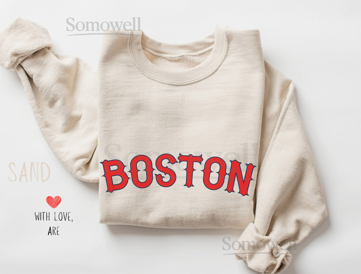 Boston Sweatshirt Super Soft Runs Big - Boston Fan Gift_225