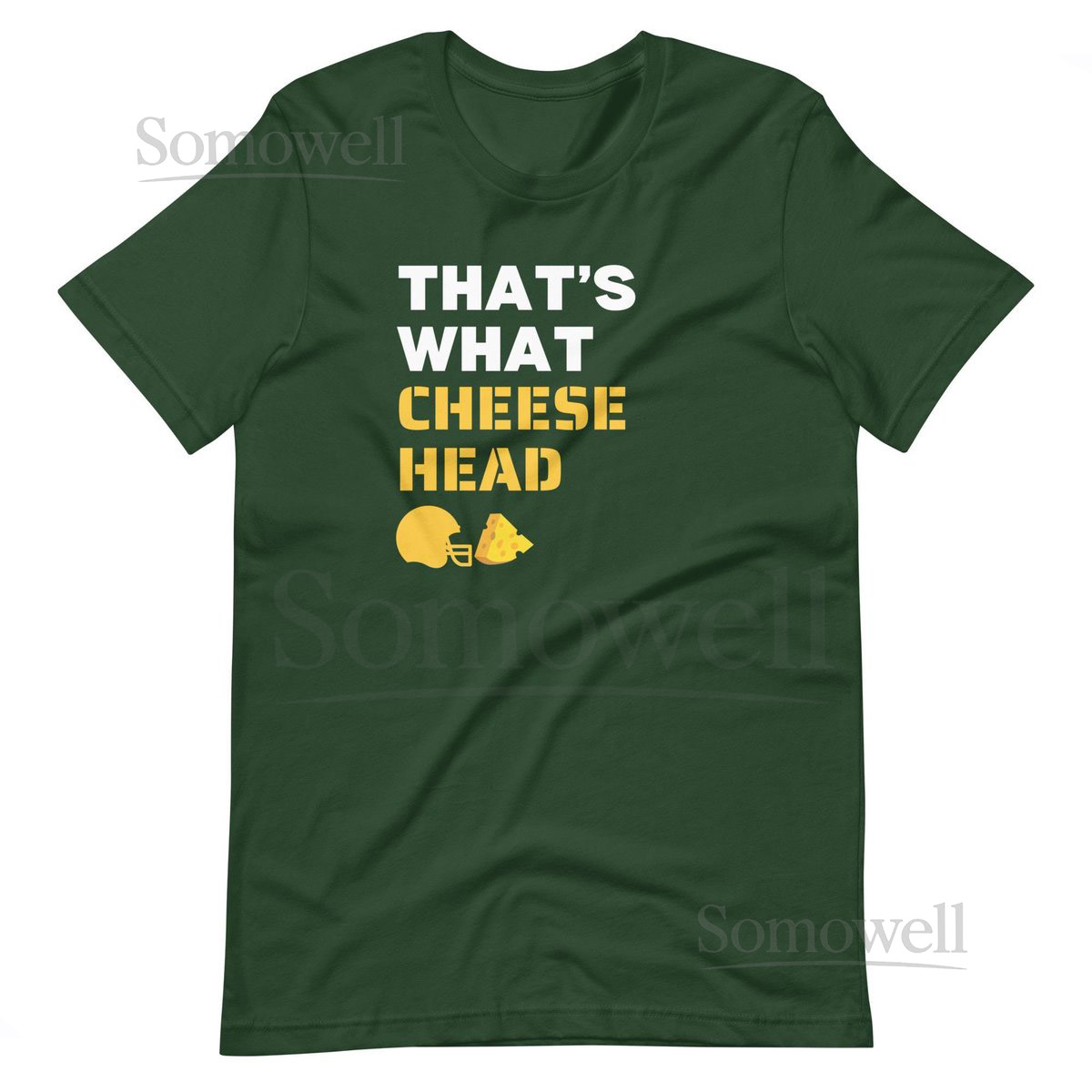 That's What Cheese Head Green Bay Funny Football Unisex t-shirt S-4X_661