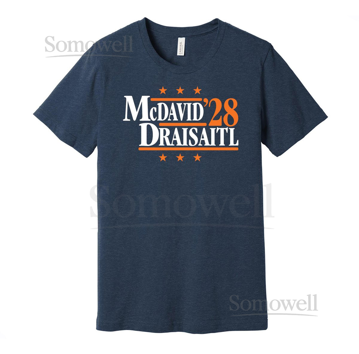 McDavid Draisaitl '28 - Political Campaign Parody Tee - Hockey Legends For President Fan Shirt S M L XL XXL 3XL Lots of Color Choices_323