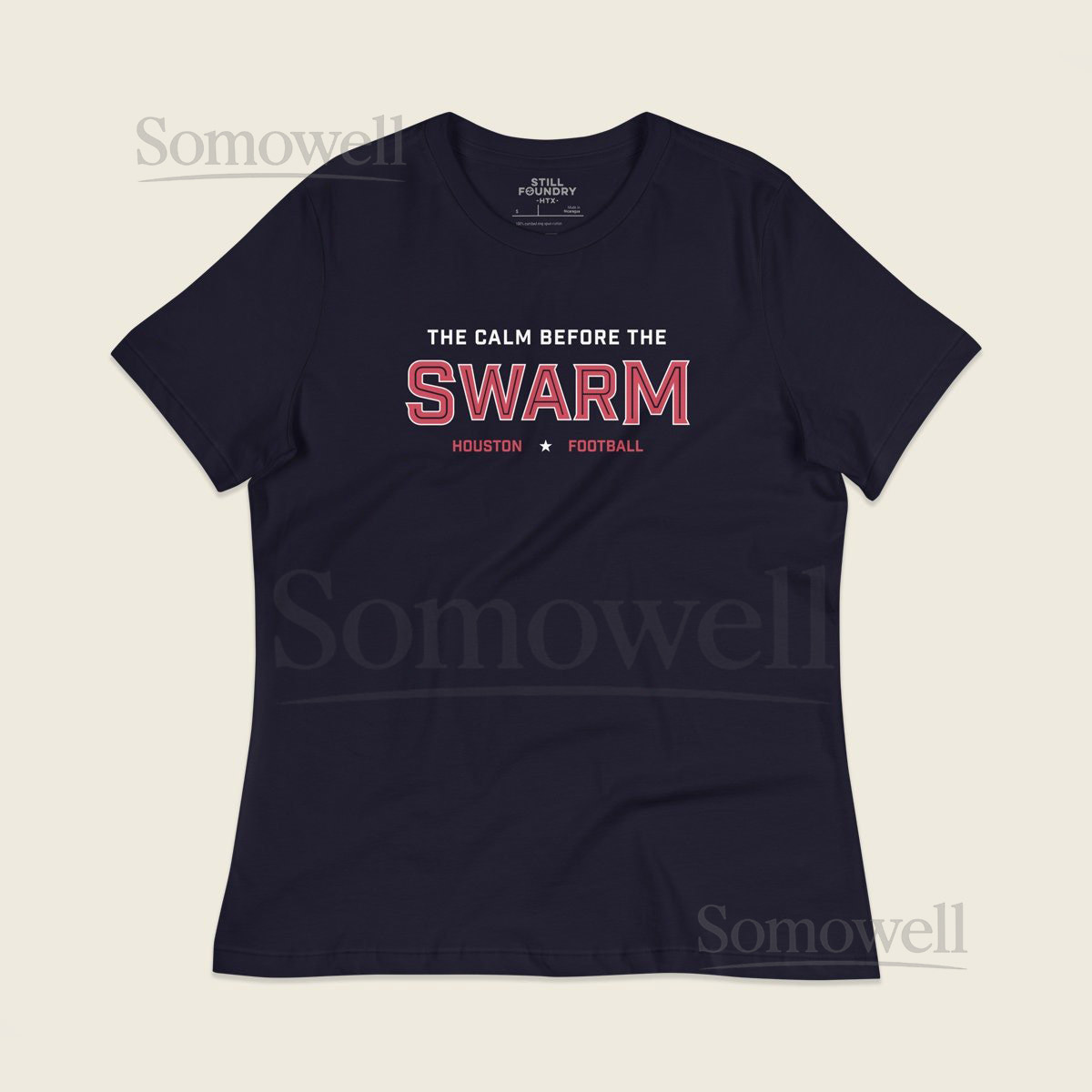 Houston Texans Swarm Women's T-Shirt Houston Texans Houston Football Bulls on Parade H-Town Graphic Tee CJ Stroud H-Tow_345
