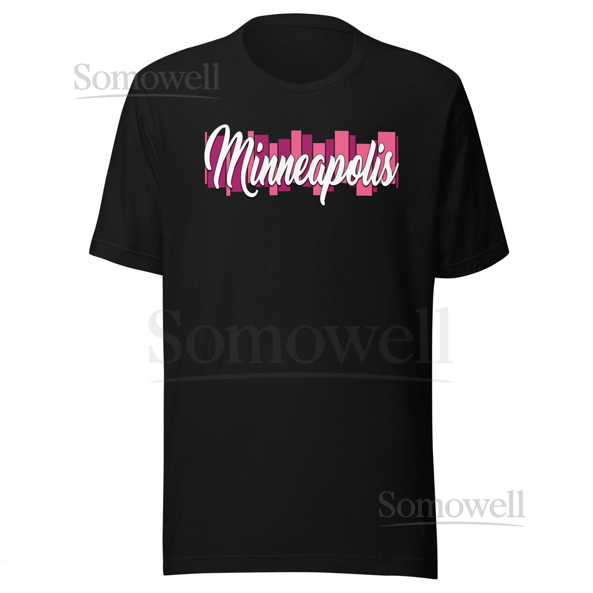 Minneapolis City T-Shirt Twin Cities Retro Tee Modern Geometric Design for Midwestern Fans_569
