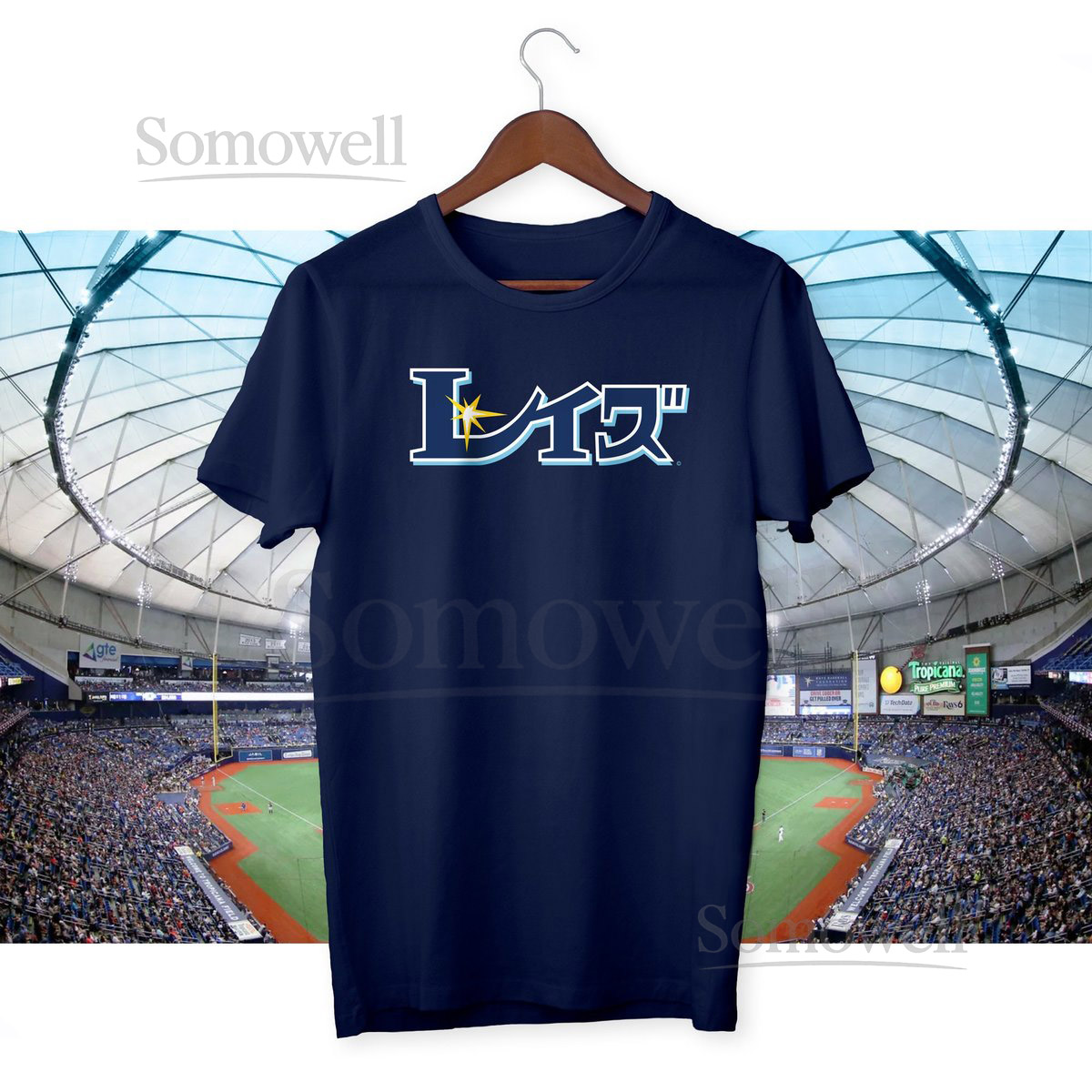 Tampa Bay Japanese Baseball Fan tee_188