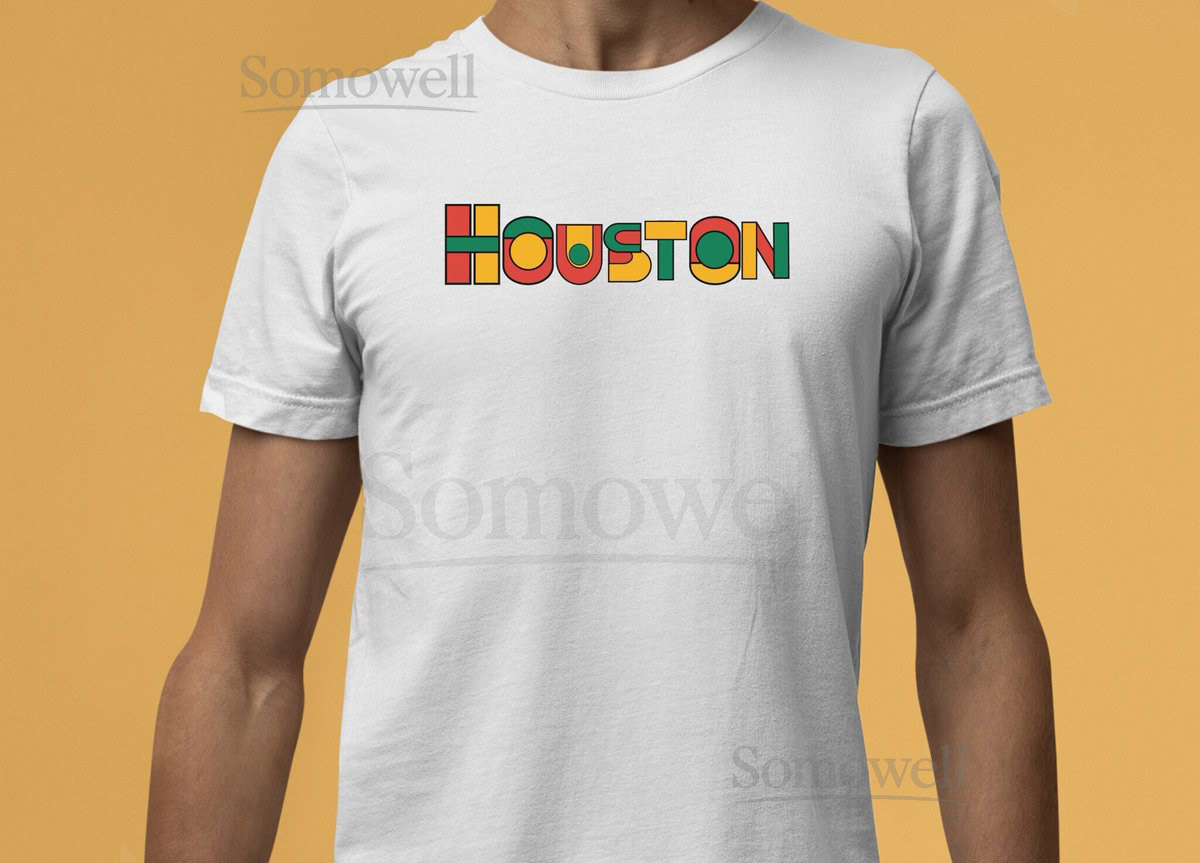 Houston Tshirt Houston Texas Shirt Texas Sweatshirt Texas Gift Houston Clothing Afrocentric Houston Art Shirt Kente Houston Texans_385