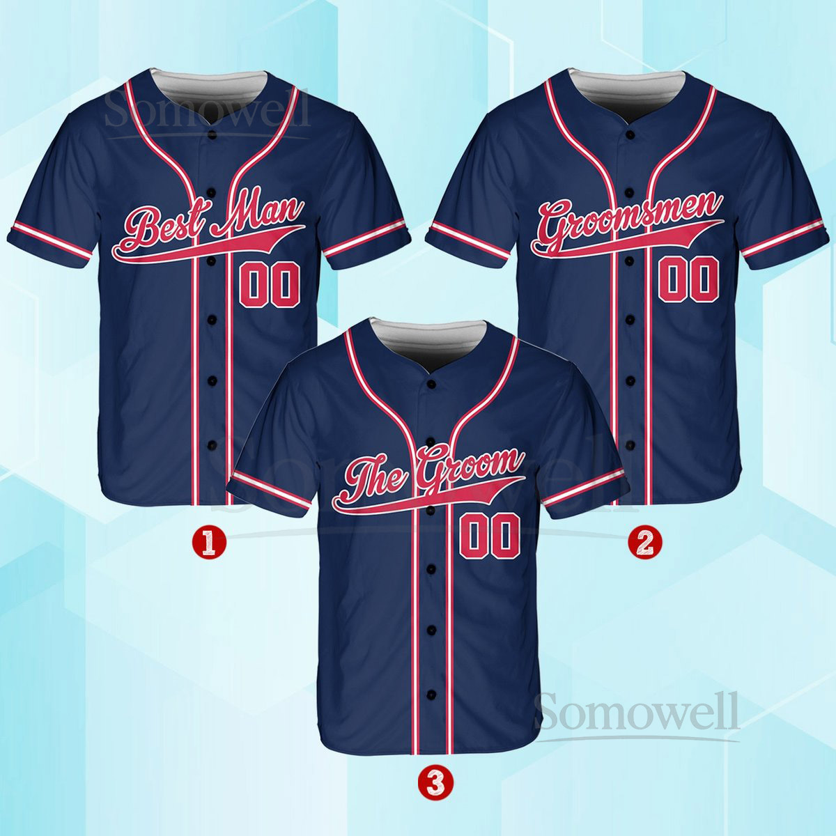 Personalized The Groom Groomsmen Baseball Jersey Custom Best Man Jersey Baseball Jersey For Engagement Married Couple Wedding Jersey_772