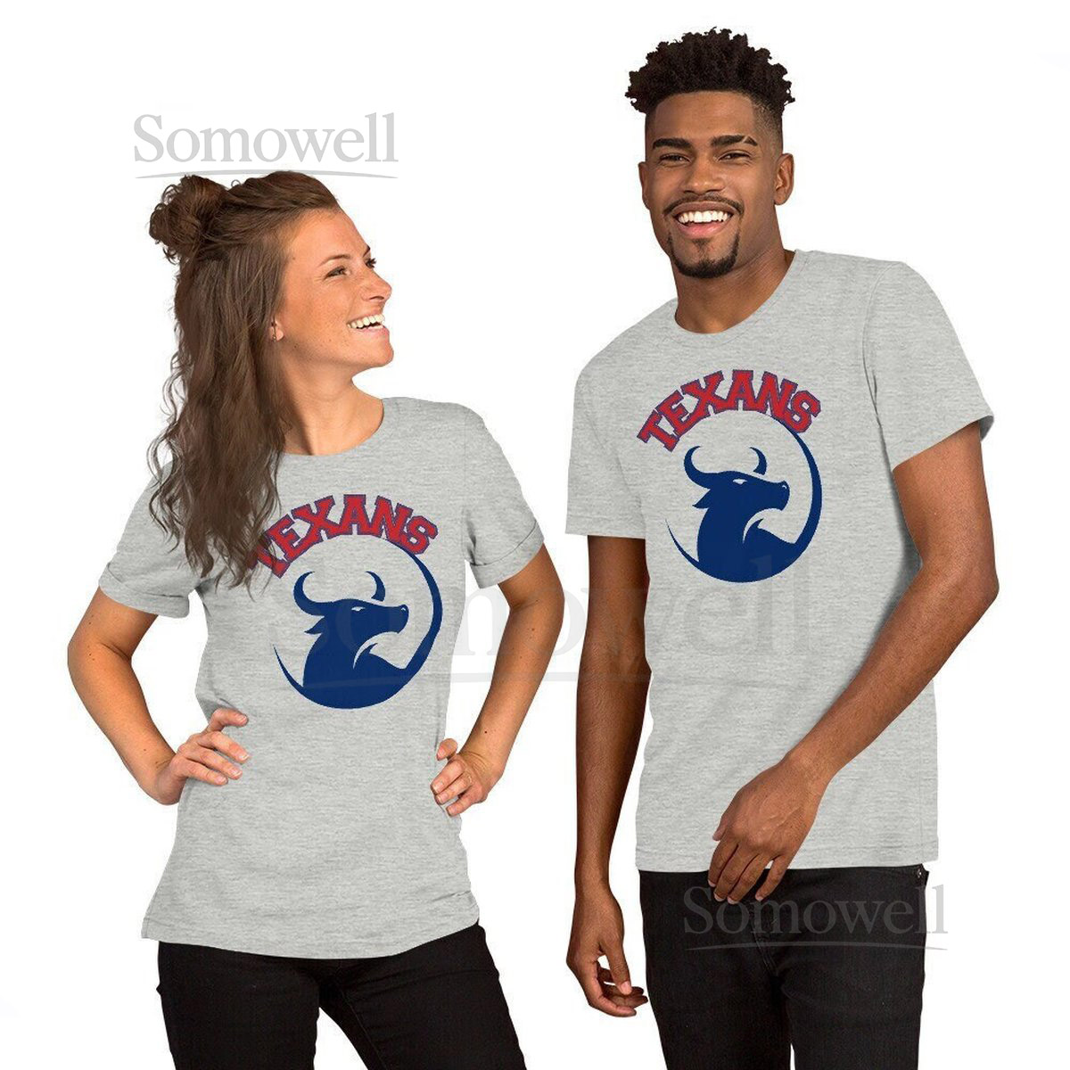 Texans Football T-Shirt H-Town Unis_857