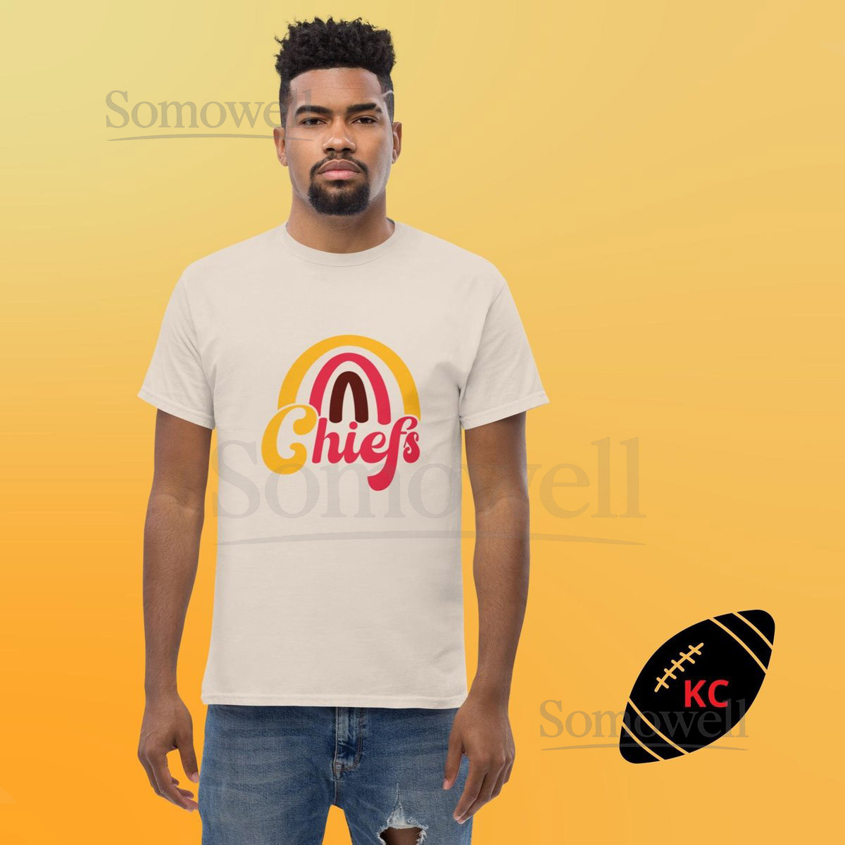 Kansas City Chiefs Football Men's classic tee_265
