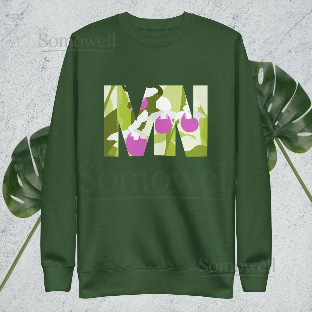 Minnesota MN Showy Lady Slipper T-Shirt_612
