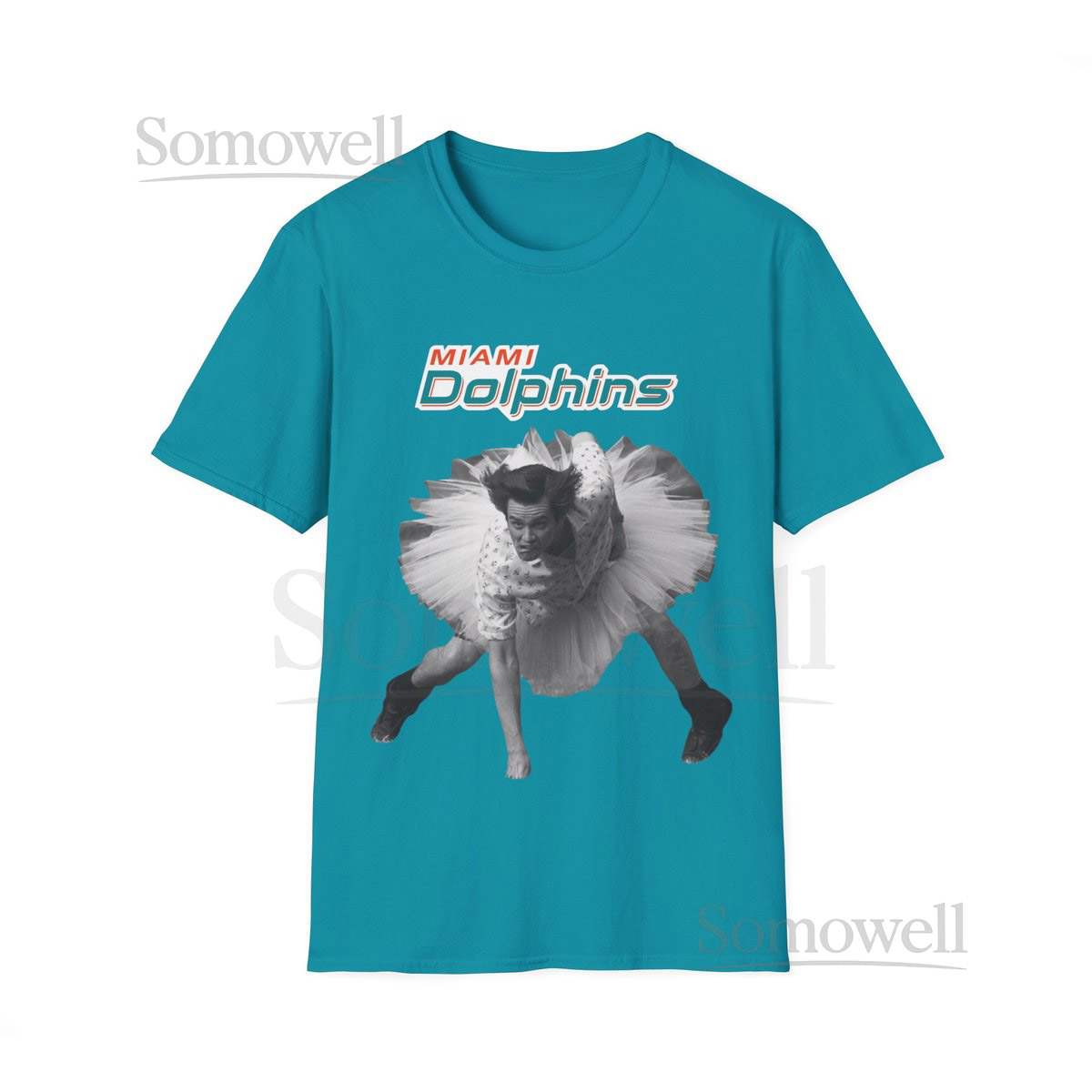 Ace Ventura Miami Dolphins Unisex Softstyle T-Shirt_14