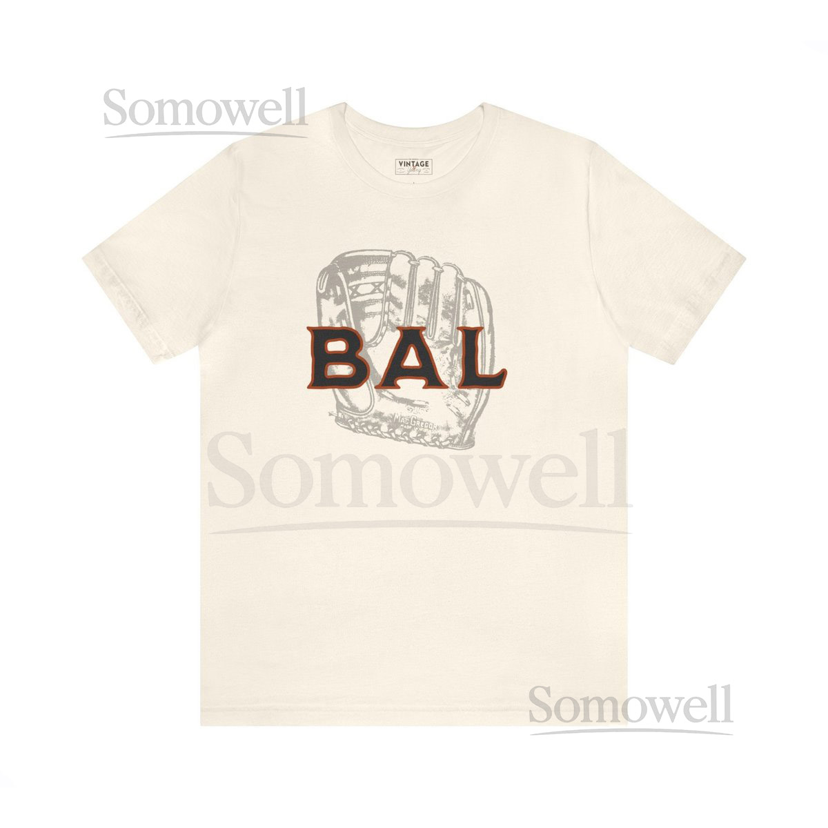 Baltimore Baseball Tee Orioles Baseball Retro Baseball Glove BAL Vintage Style Baseball Classic Baseball Sports Fan Tee Sport Apparel_44