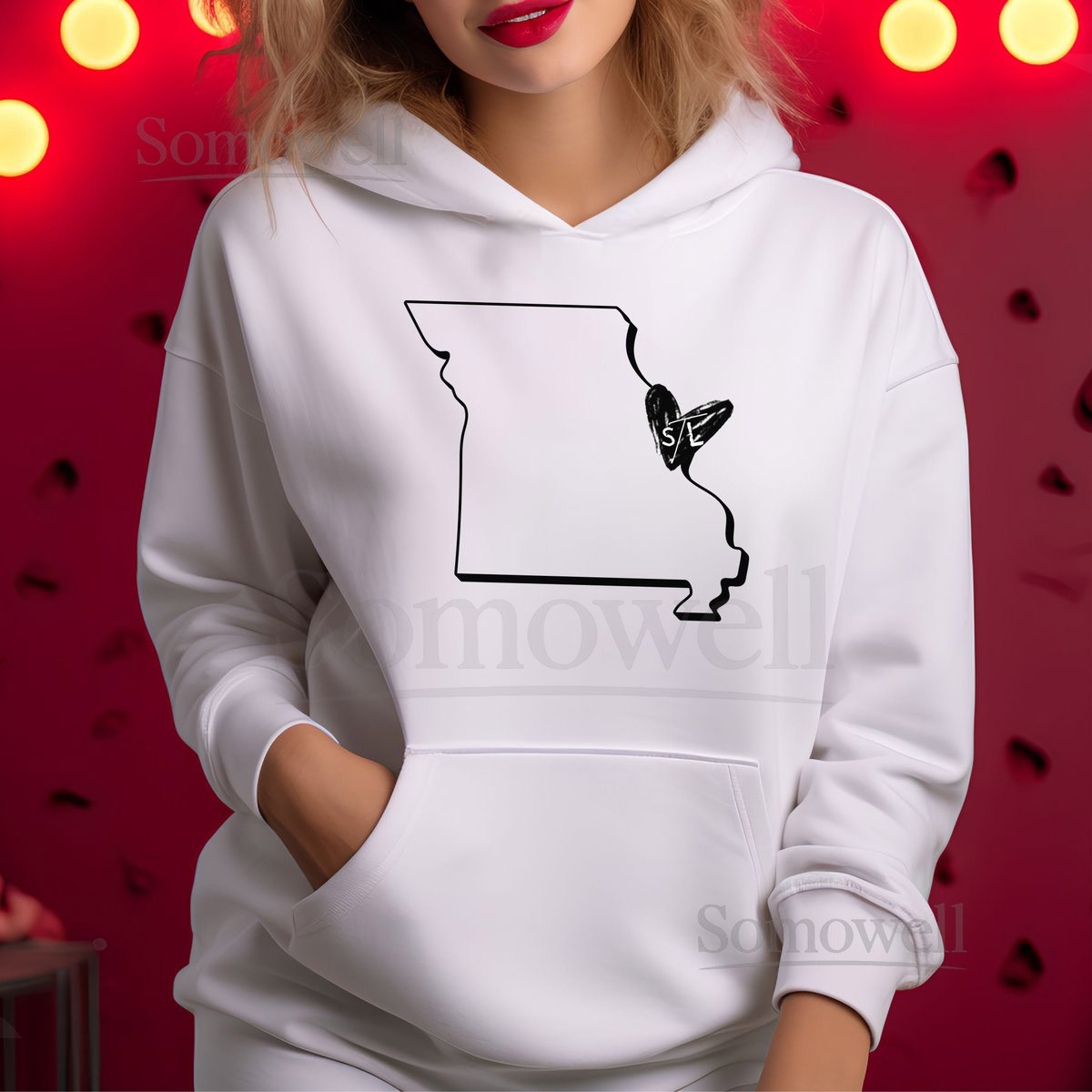 St. Louis STL Hoodie Sweatshirt_544