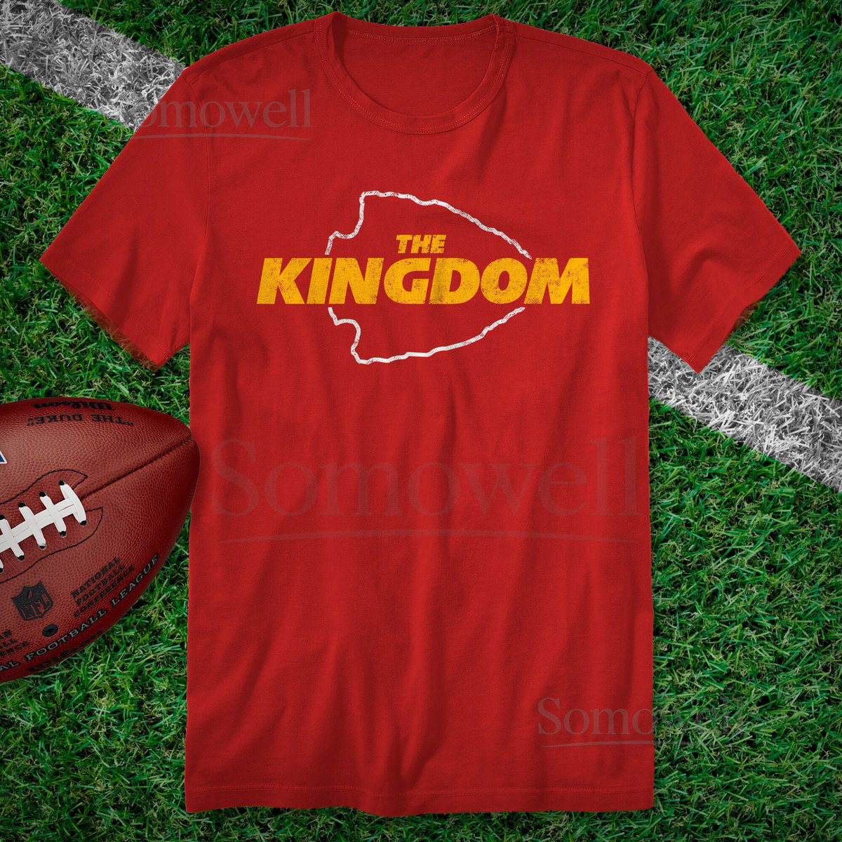 The Kingdom - Vintage T-shirt - Official Goat Gear - Kansas City Football -_786