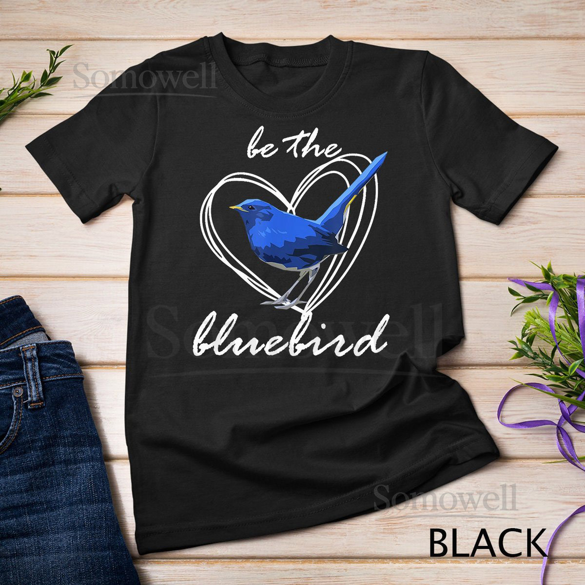 Be The BlueBird Shirt Blue Bird Lover T-Shirt Sweatshirt_68