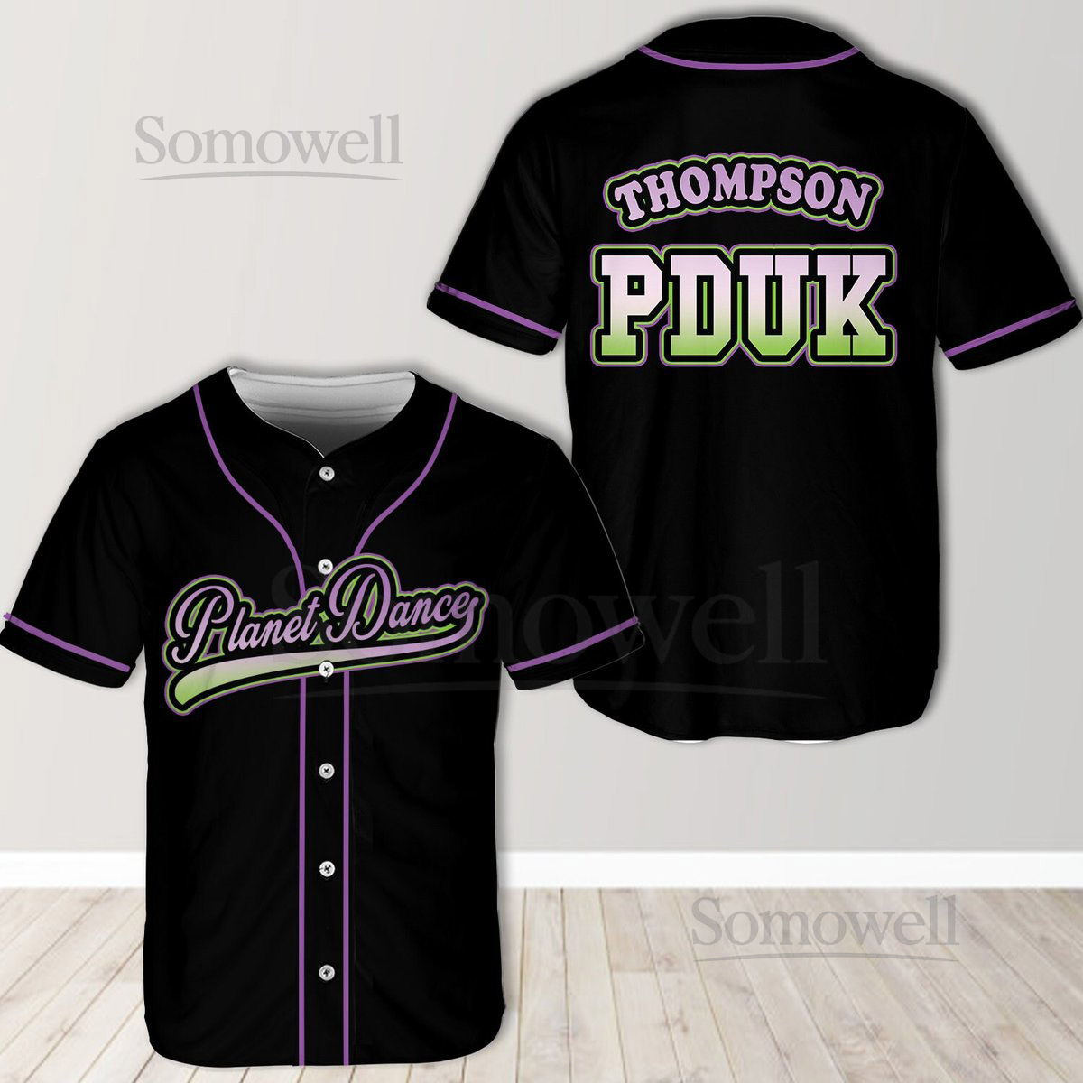 Personalized Team Name And Number Baseball Jersey Custom Baseball Jersey Shirt_585