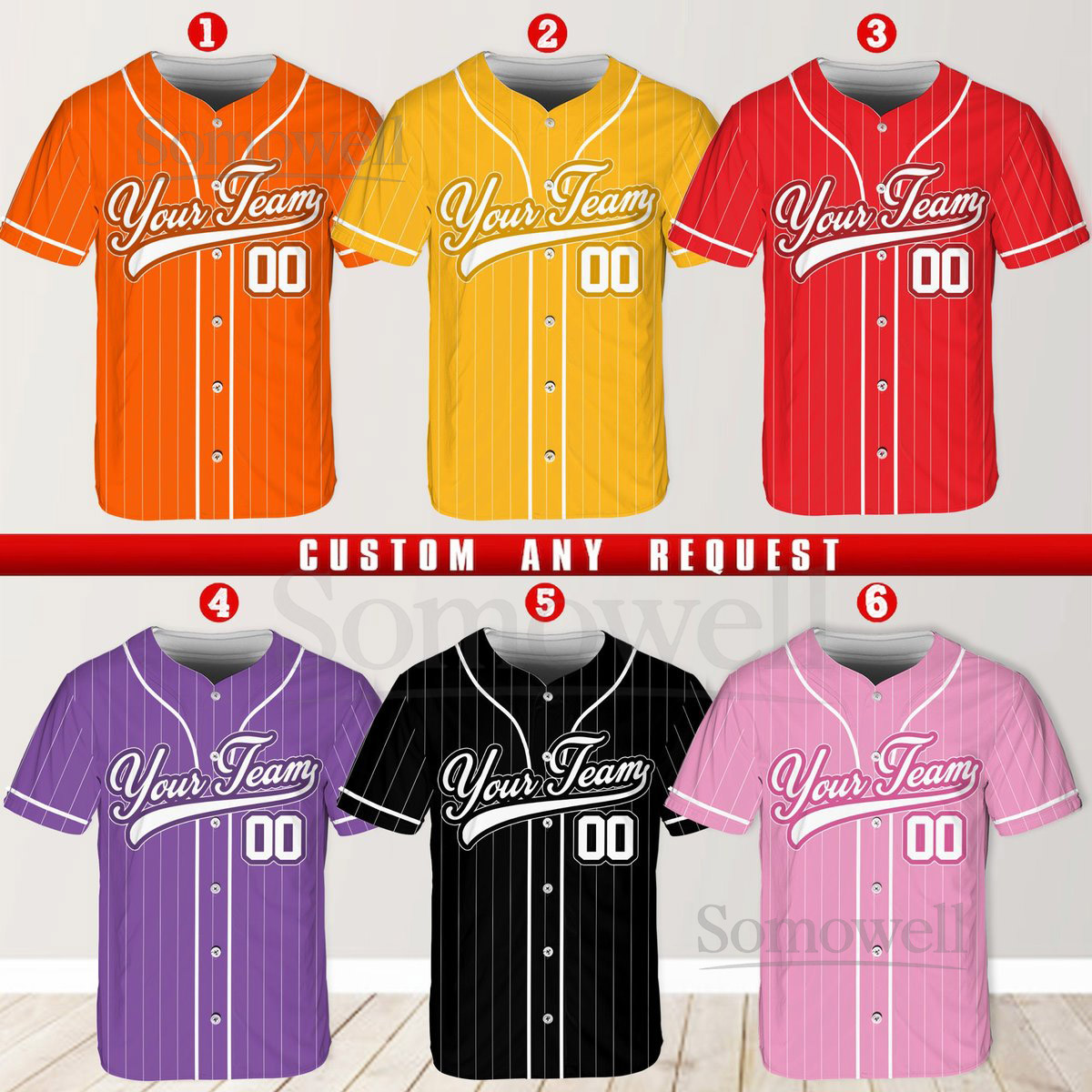 Personalized Team Name And Number Baseball Jersey Custom Baseball Jersey Shirt Baseball Jersey Uniform For Baseball Fans Baseball Lovers_451