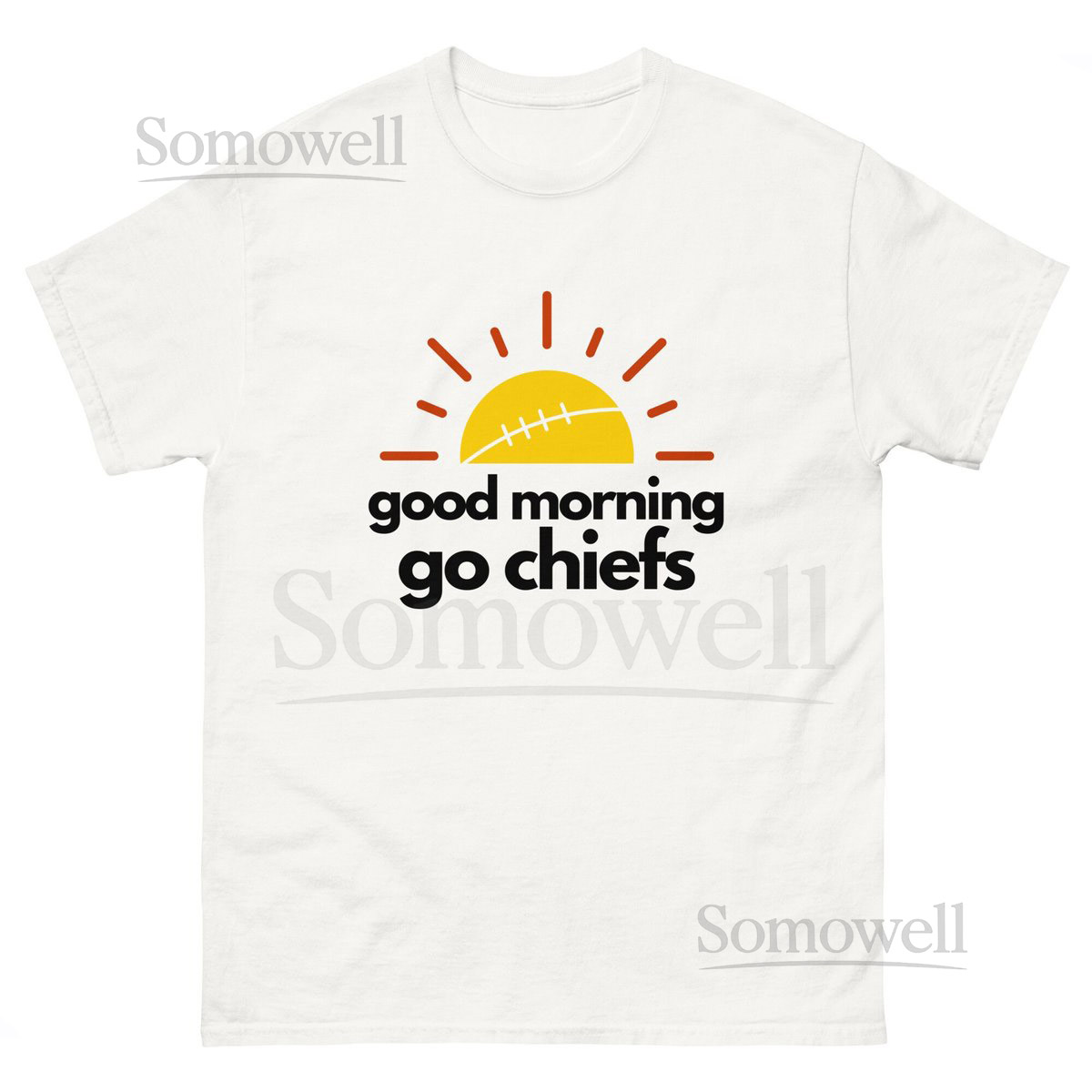 Good Morning Go Chiefs Kansas City Football T-Shirt_182