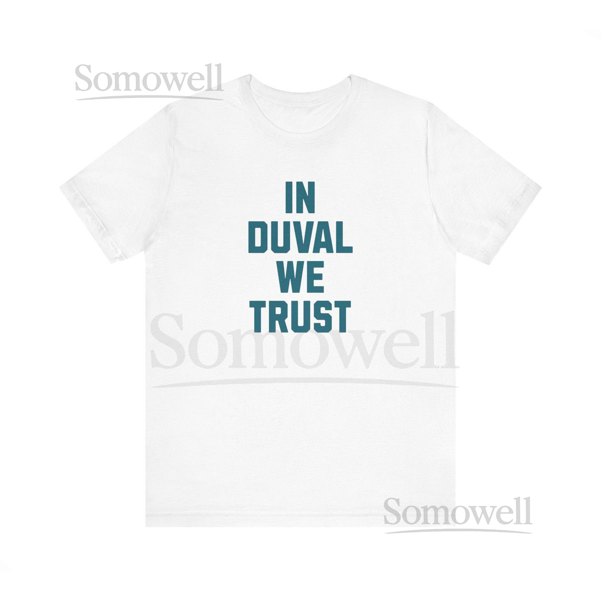 In Duval We Trust - Cotton T-shirt - Jacksonville Florida Jacksonville Football Fans Sports Fan Duuuval Trevor Lawrence Fo_427