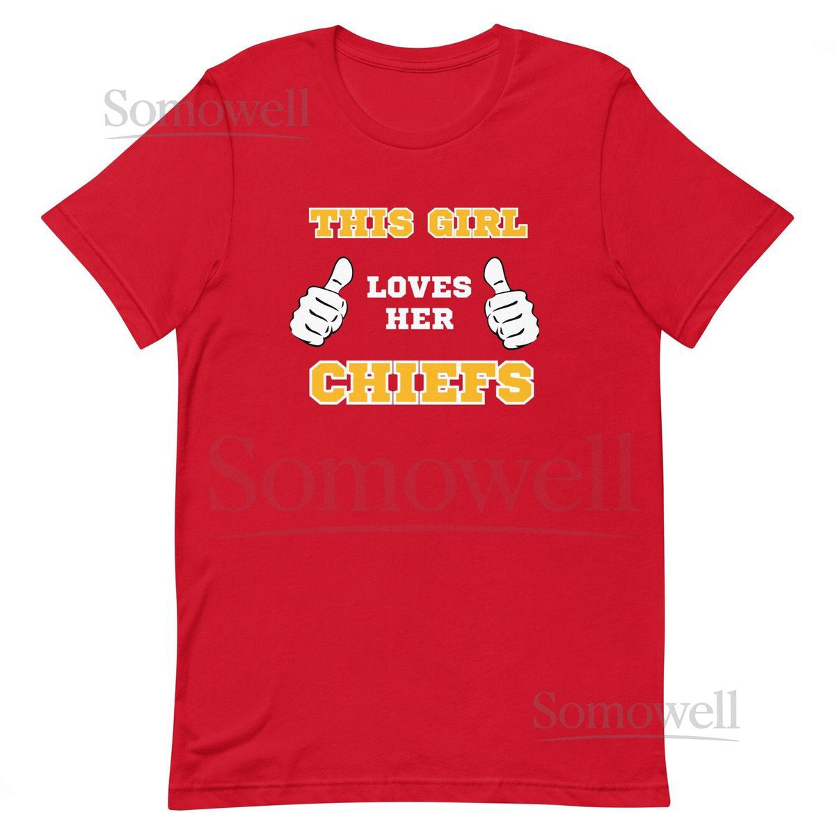 Chiefs Shirt This Girl Loves Her Kansas City Football Team Tee_83