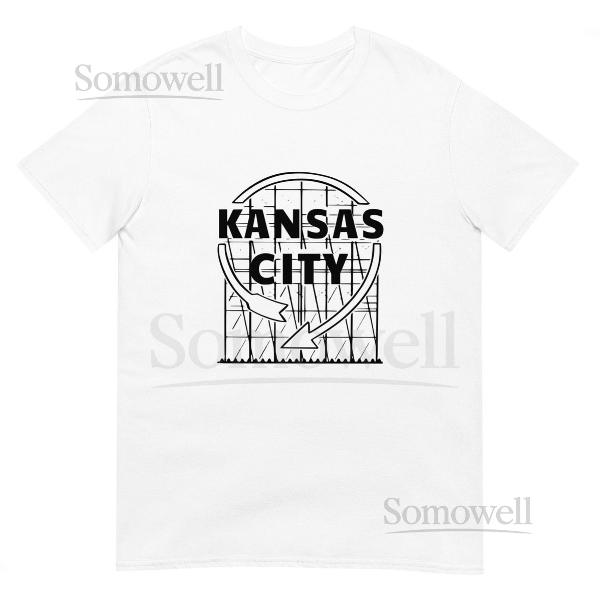 KC Icon T-Shirt Unisex Kansas City Iconic Western Auto Sign T-Shirt Adult Unisex All Sizes Available KCMO_491