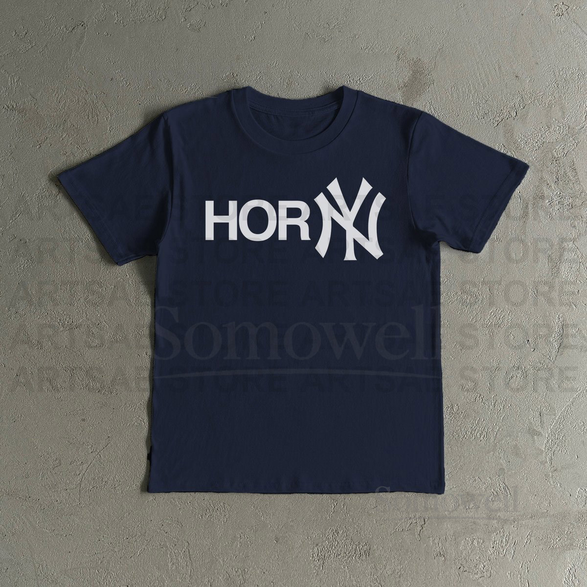 HORNY Heavy Cotton Tee Shirt - Hor NY TShirt_526