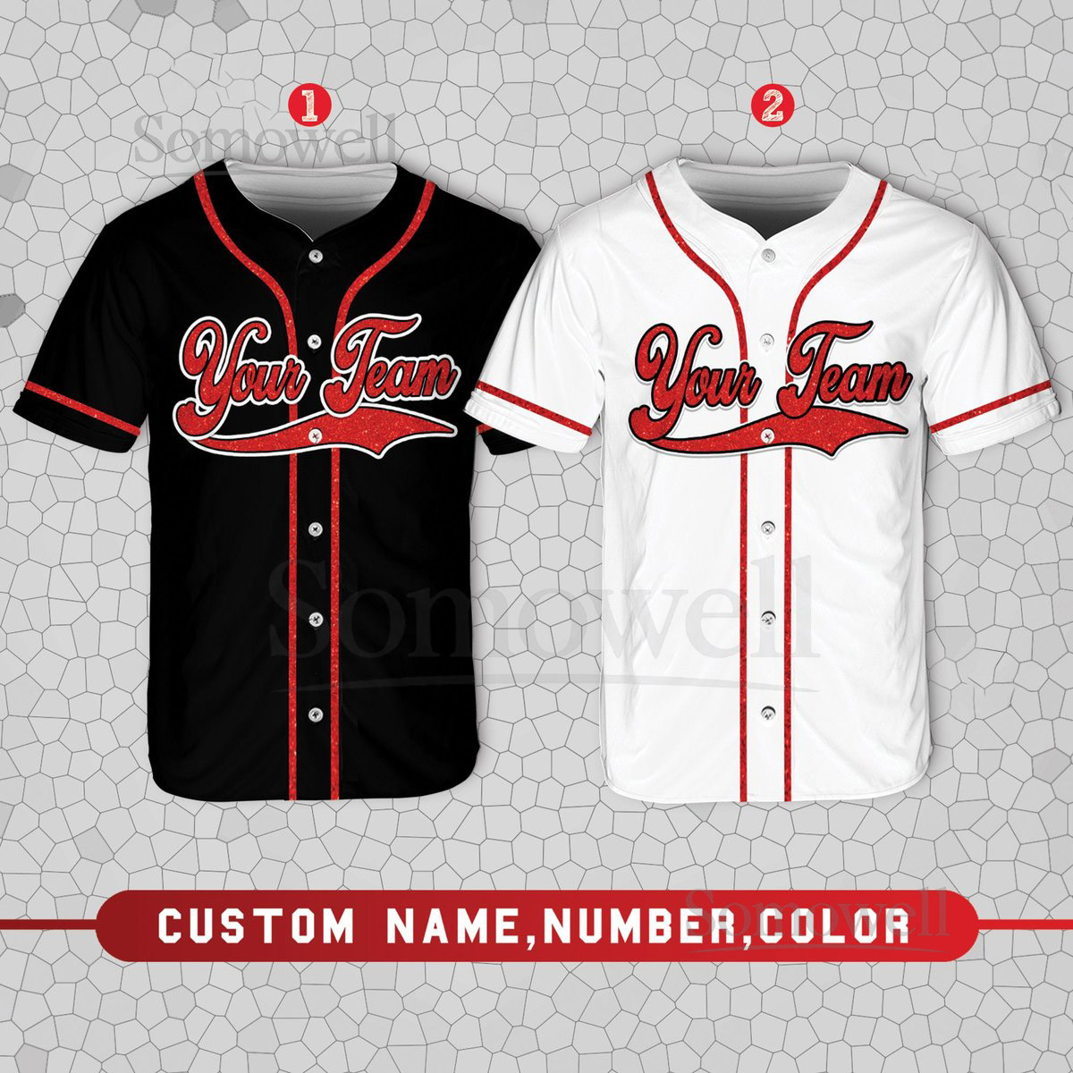 Personalized Team Name And Number Baseball Jersey Custom Baseball Jersey Shirt Baseball Jersey Uniform For Baseball Fans Lovers_574