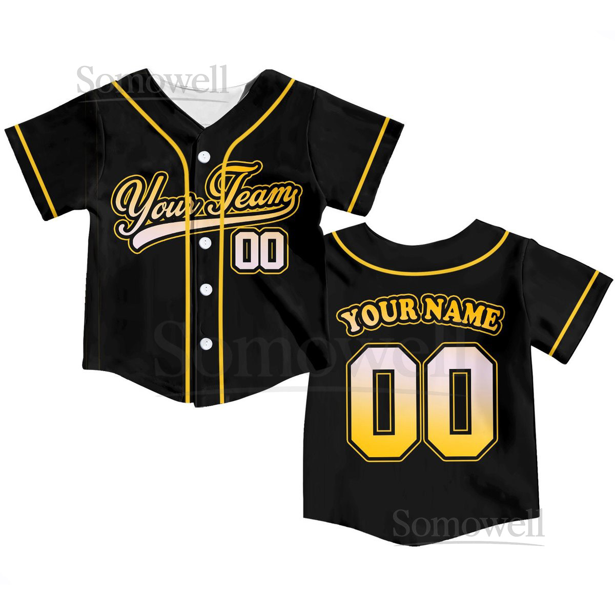 Personalized Team Name And Number Baseball Jersey Custom Youth Kid Baseball Jersey Baseball Jersey Uniform For Baseball Fans Lovers_605