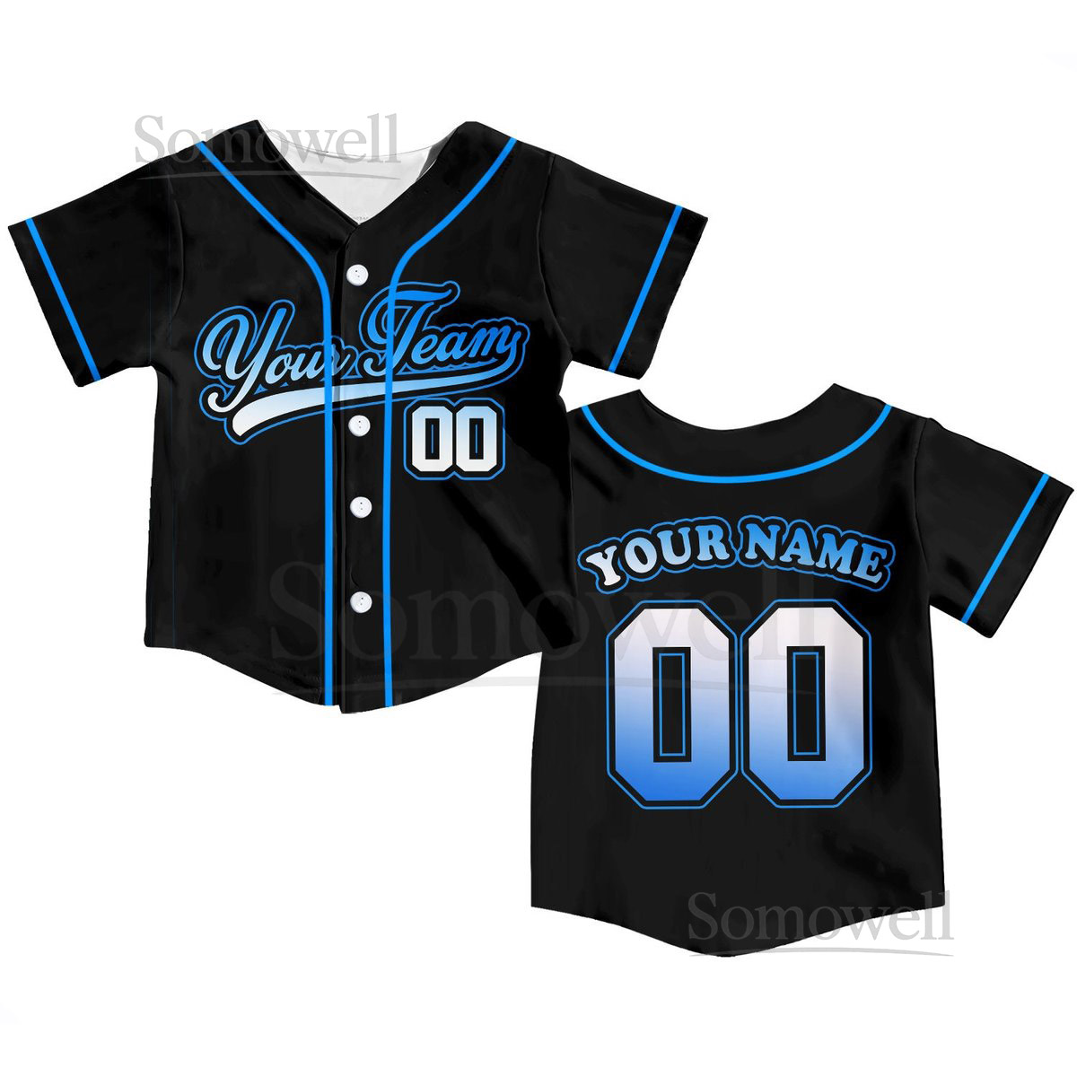 Personalized Team Name And Number Baseball Jersey Custom Youth Kid Baseball Jersey Baseball Jersey Uniform For Baseball Fans Lovers_606