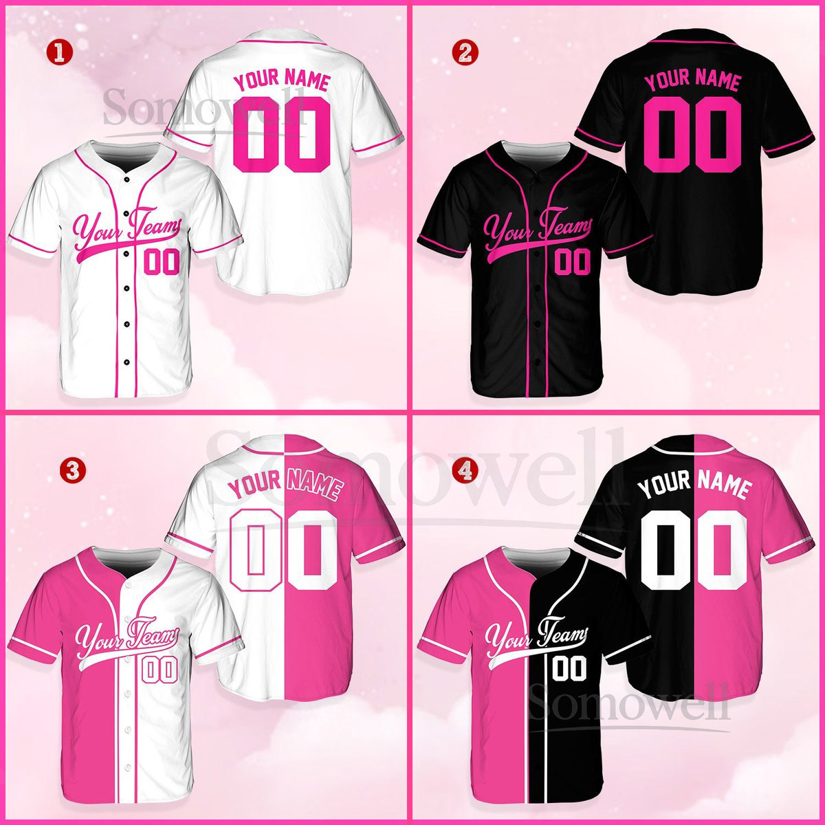 Personalized Team Name And Number Baseball Jersey Custom Baseball Jersey Shirt Baseball Jersey Uniform For Baseball Fans Baseball Lovers_464