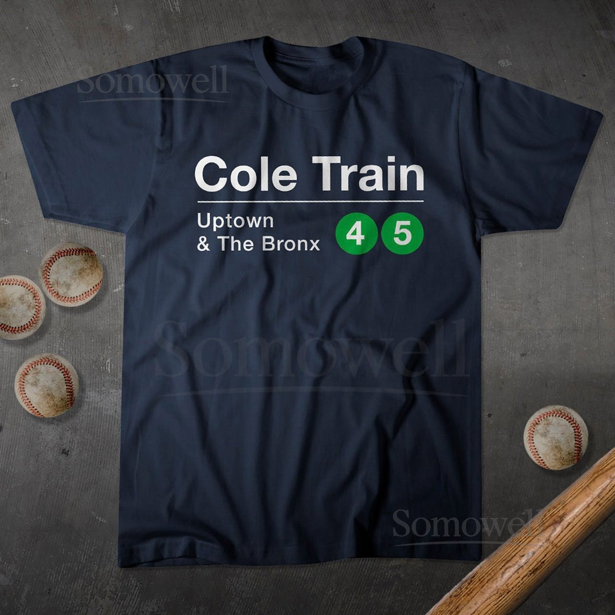 Cole Train - T-shirt - Official Goat Gear - New York Baseball - Bronx_357