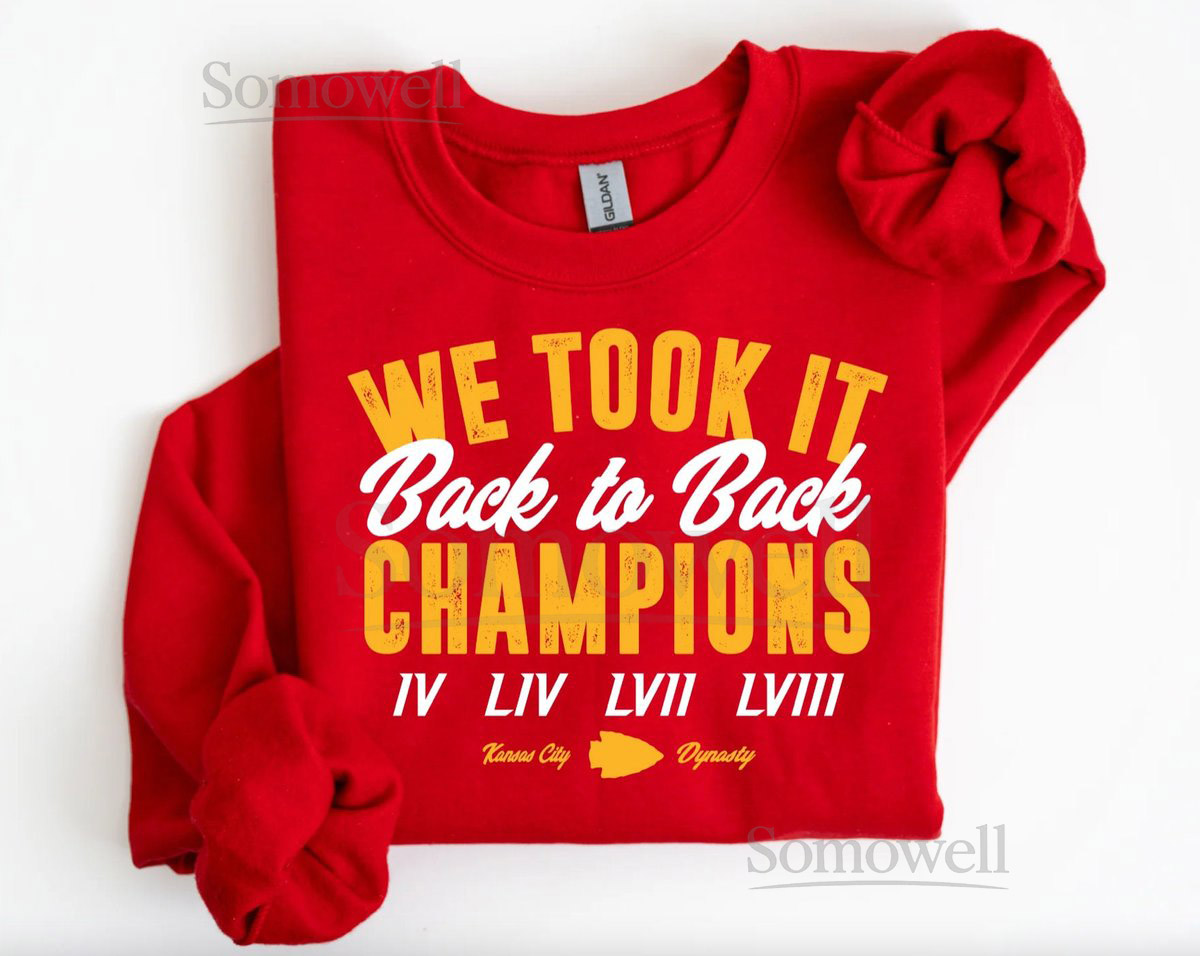 Kansas City Football Back to Back Champions Sweatshirt_33