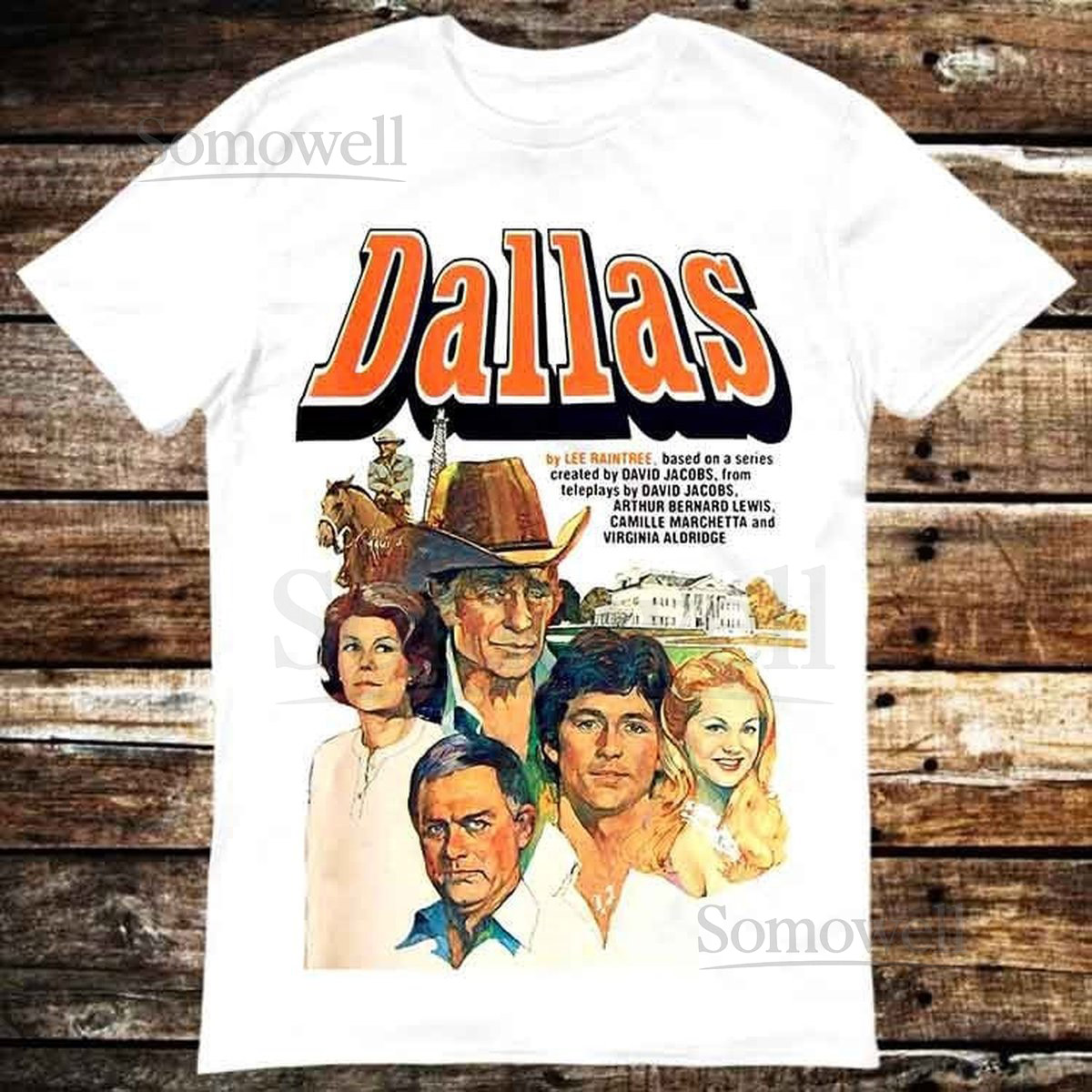 Dallas 80s Classic Tv Series J.R. Series Movie T Shirt Meme Gift Top Tee Unisex Gamer Movie Music 6311_110