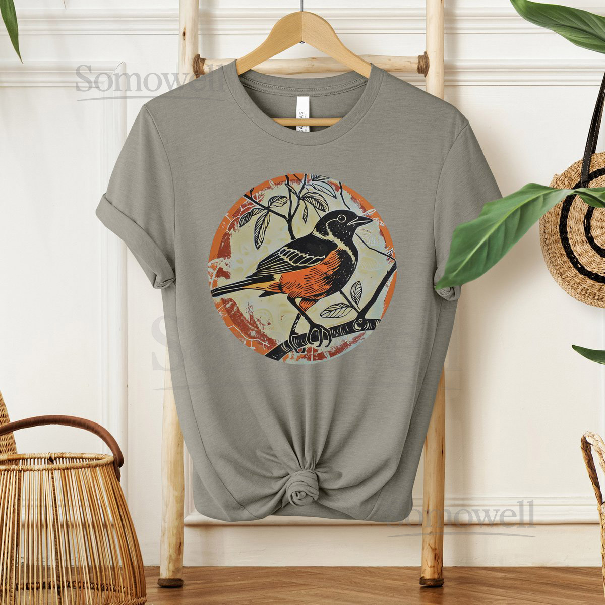 Baltimore Oriole T Shirt Birding Tee Bird Lover Lover Gift Bird Watcher Shirt Nature Lover Tee Unisex Tee-Shirt_88