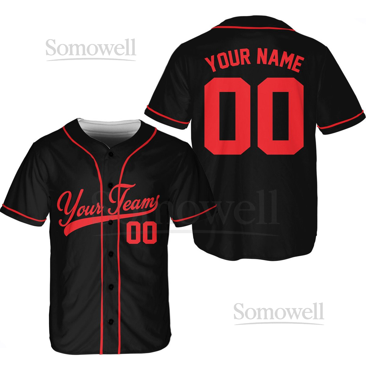 Personalized Team Name And Number Baseball Jersey Custom Baseball Jersey Shirt Baseball Jersey Uniform For Baseball Fans Baseball Lovers_481