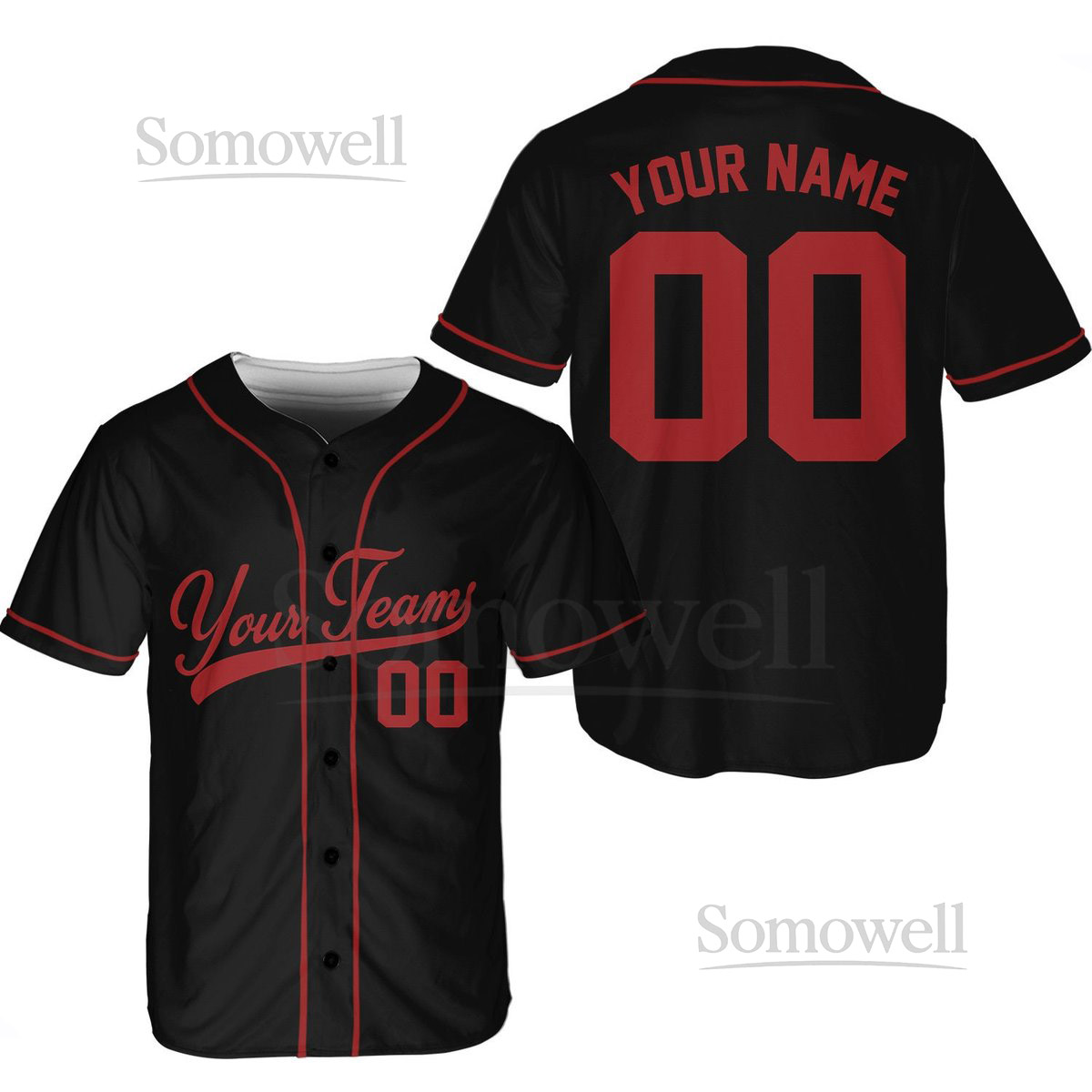 Personalized Team Name And Number Baseball Jersey Custom Baseball Jersey Shirt Baseball Jersey Uniform For Baseball Fans Baseball Lovers_484
