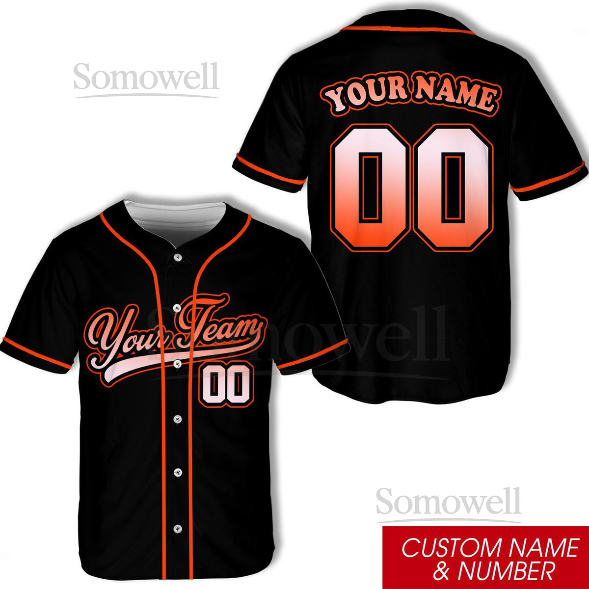 Personalized Team Name And Number Baseball Jersey Custom Baseball Jersey Shirt Baseball Jersey Uniform For Baseball Fans Baseball Lovers_493