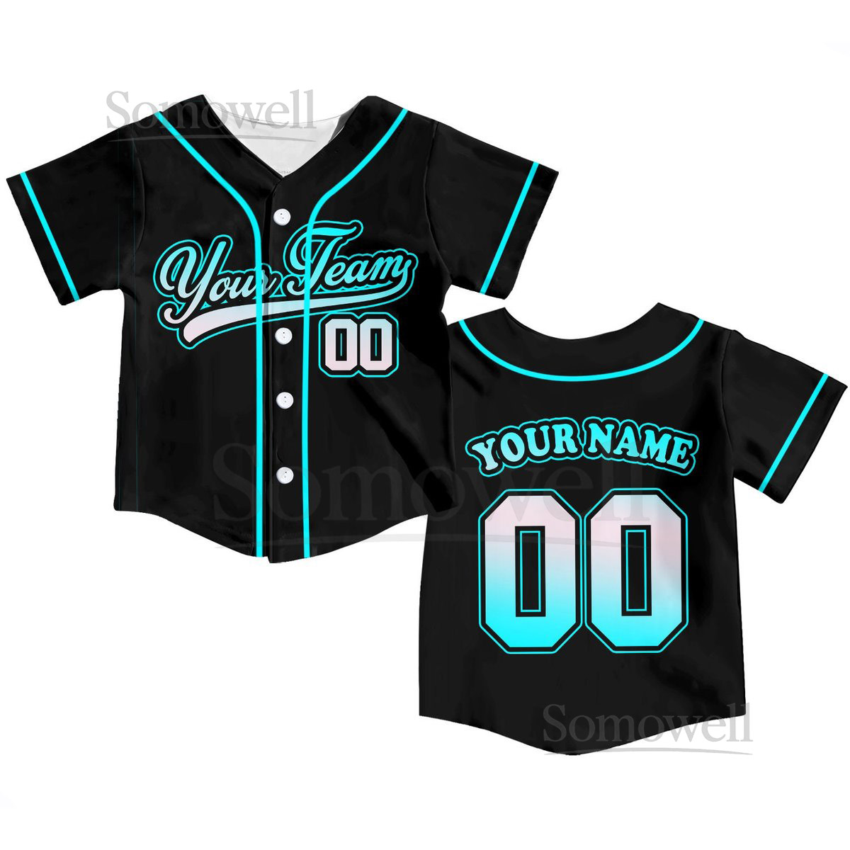 Personalized Team Name And Number Baseball Jersey Custom Youth Kid Baseball Jersey Baseball Jersey Uniform For Baseball Fans Lovers_612