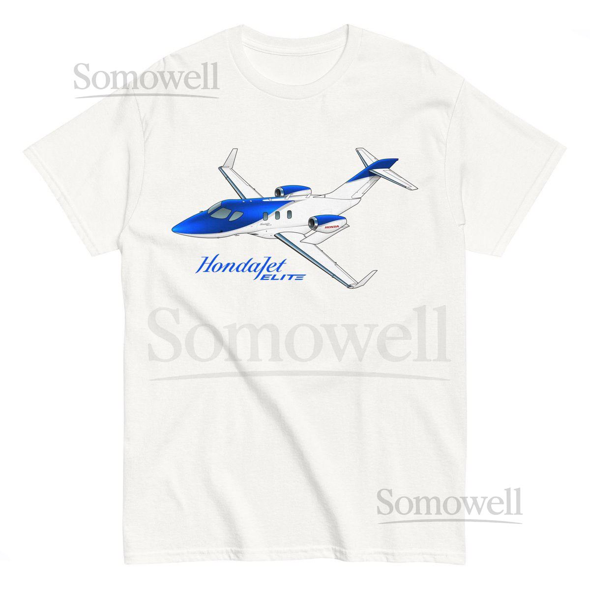Flyboy Toys Honda Jet Elite Custom Airplane T-Shirt - Add Your N_164