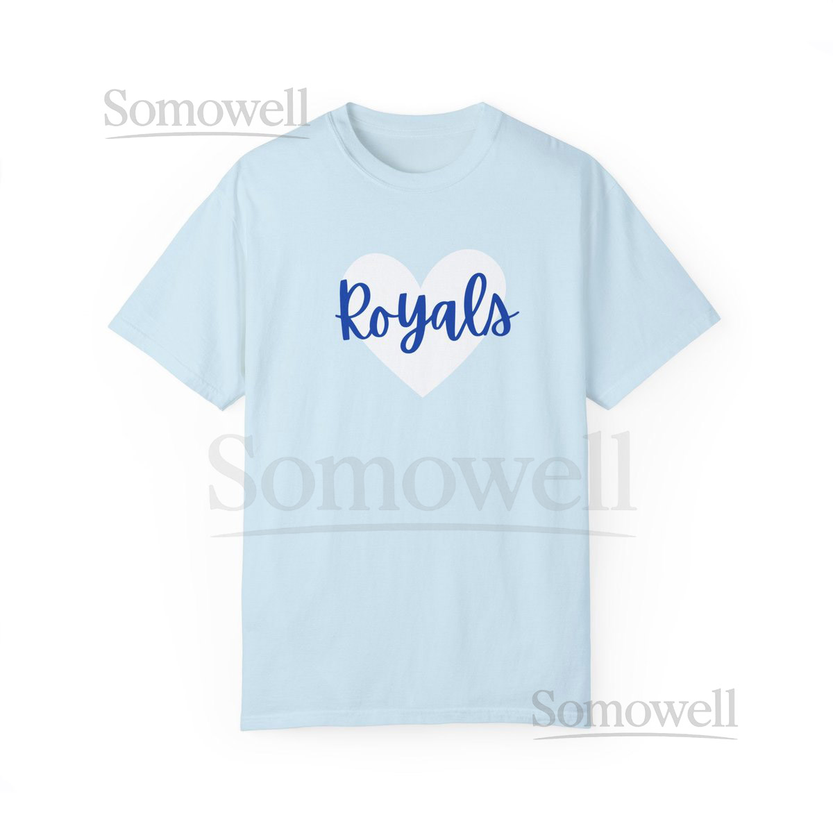 Kansas City Royals Womens Garment-Dyed T-shirt_443